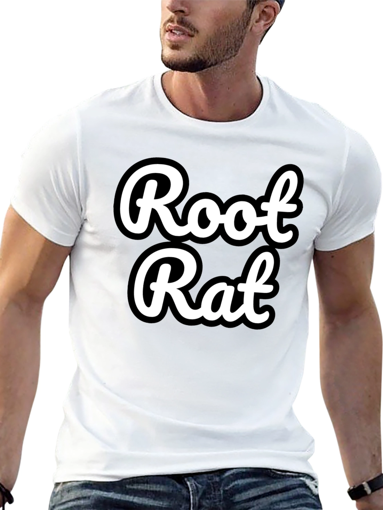 Root Rat Graphic Tee - Bold Statement T-Shirt