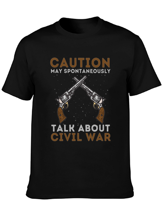 Caution Talk About Civil War T-Shirt