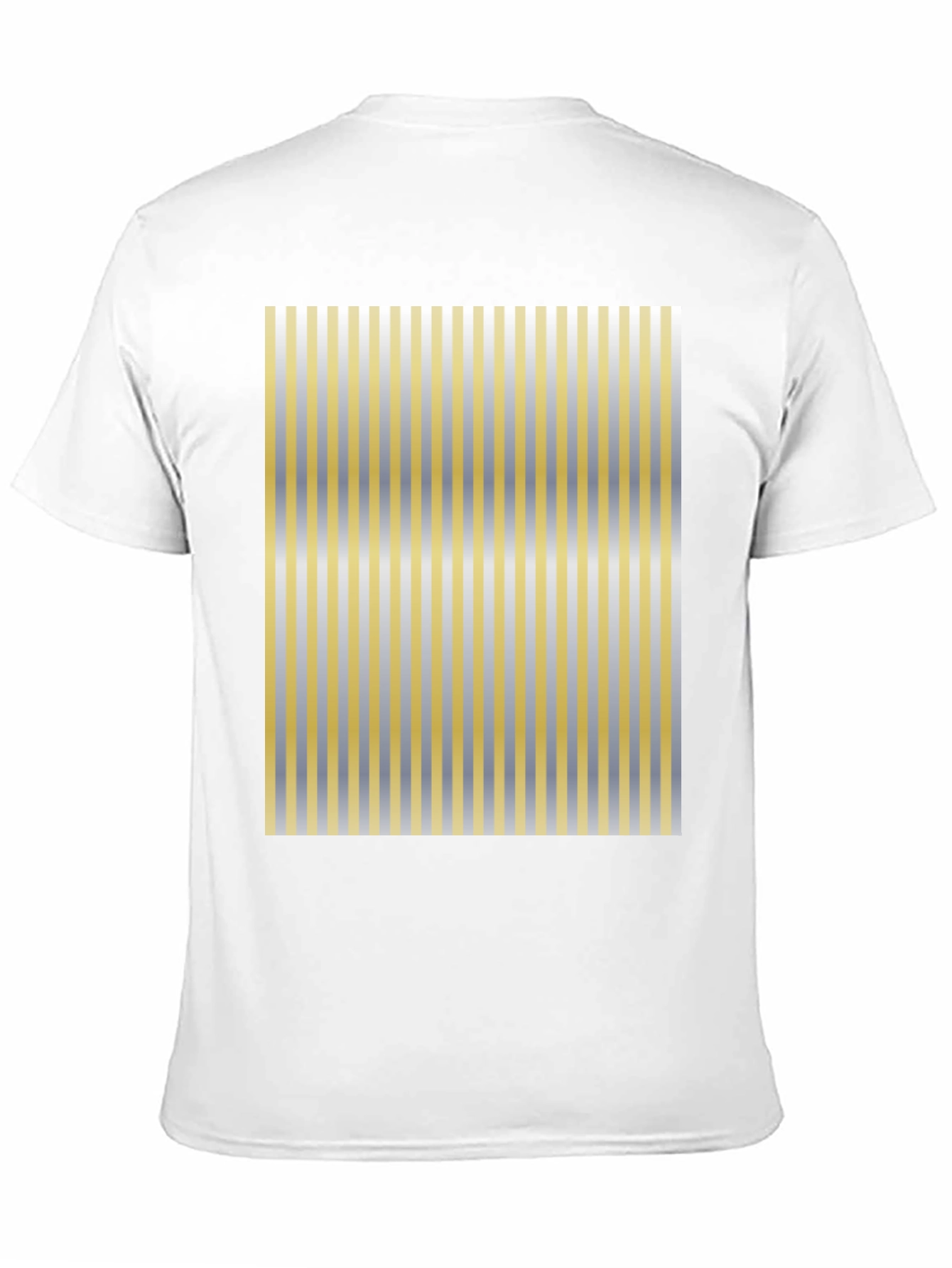 Striped Pattern Tee - Modern Style