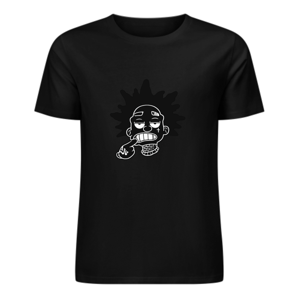 Urban Cartoon Graphic T-Shirt | Streetwear Hip-Hop Inspired Minimal Tee(z121)