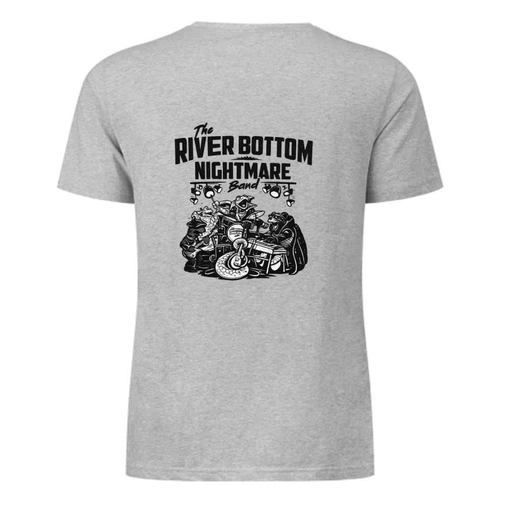 River Bottom Nightmare Band T-Shirt | Vintage Cartoon Band Graphic Tee(z130)