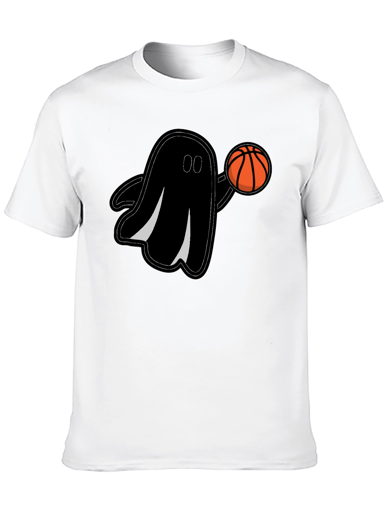 Ghost Basketball Graphic T-Shirt