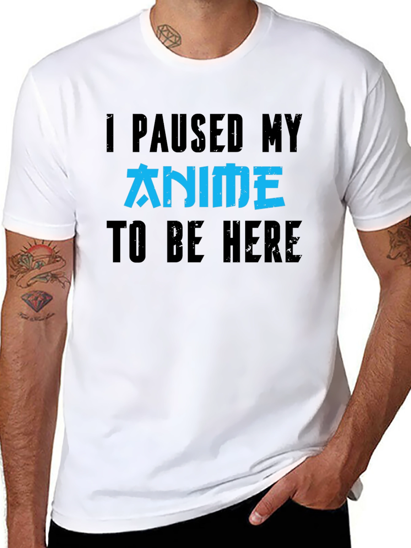 Anime Fan T-Shirt - I Paused My Anime