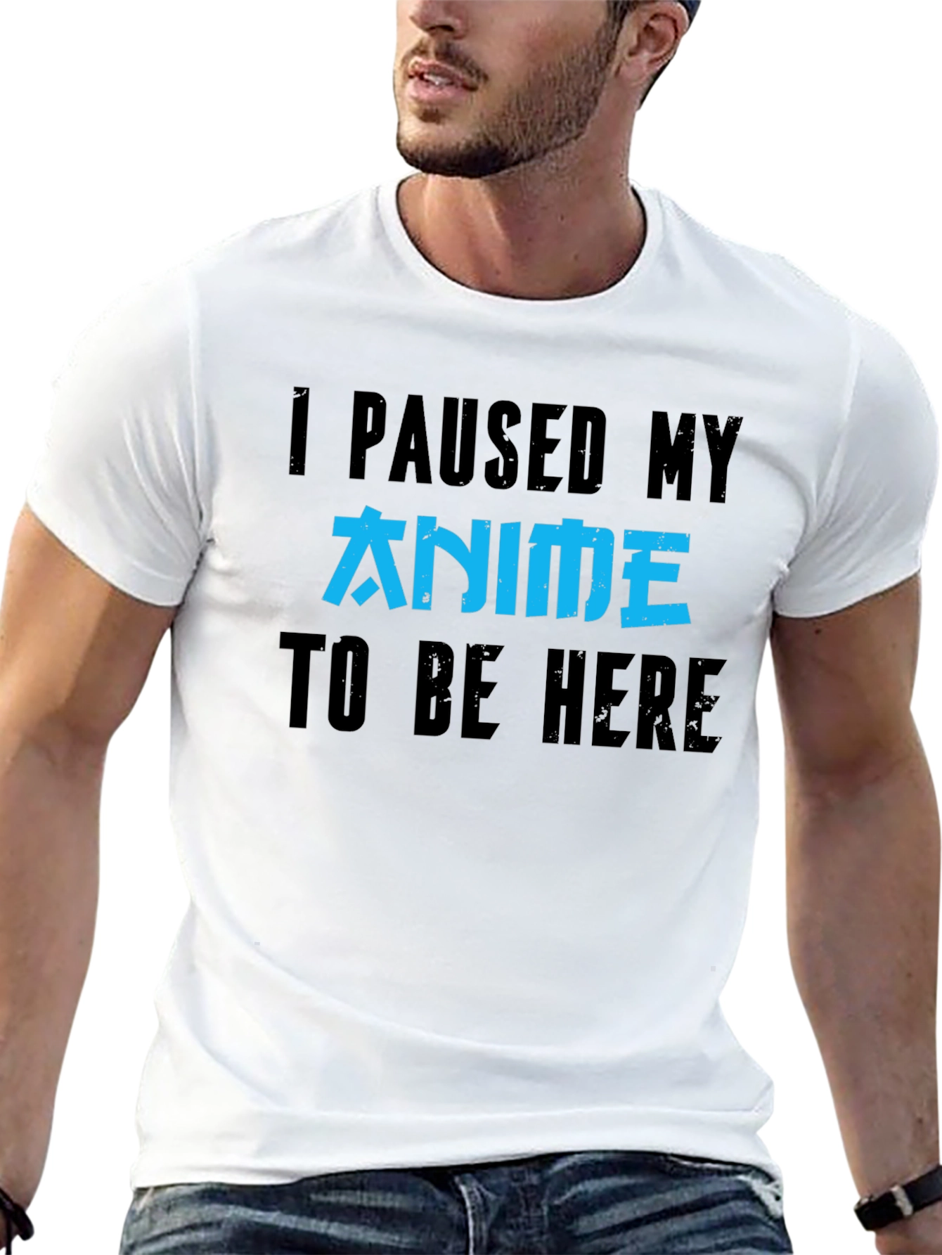 Anime Fan T-Shirt - I Paused My Anime