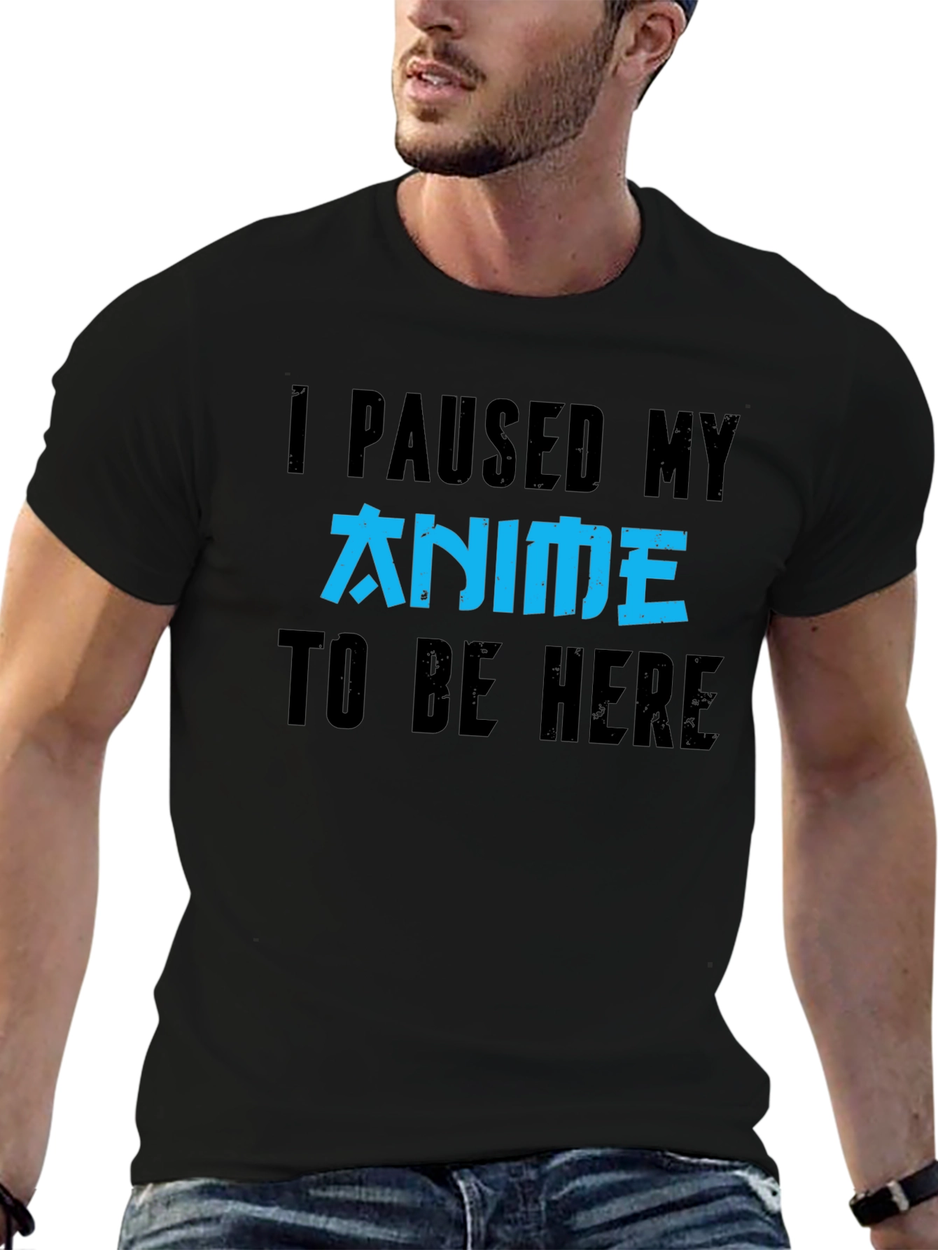 Anime Fan T-Shirt - I Paused My Anime
