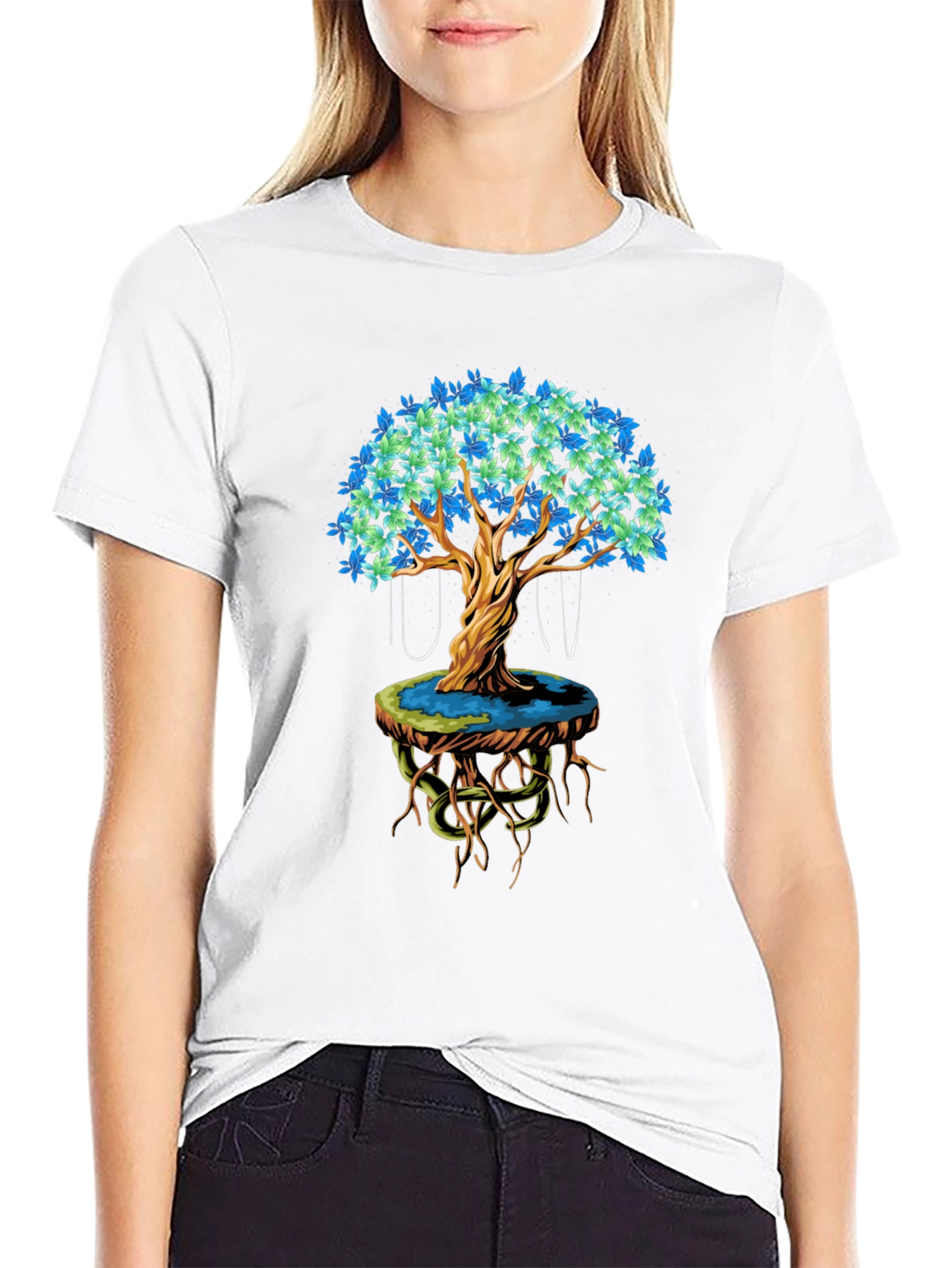 Tree of Life Graphic Tee - Black