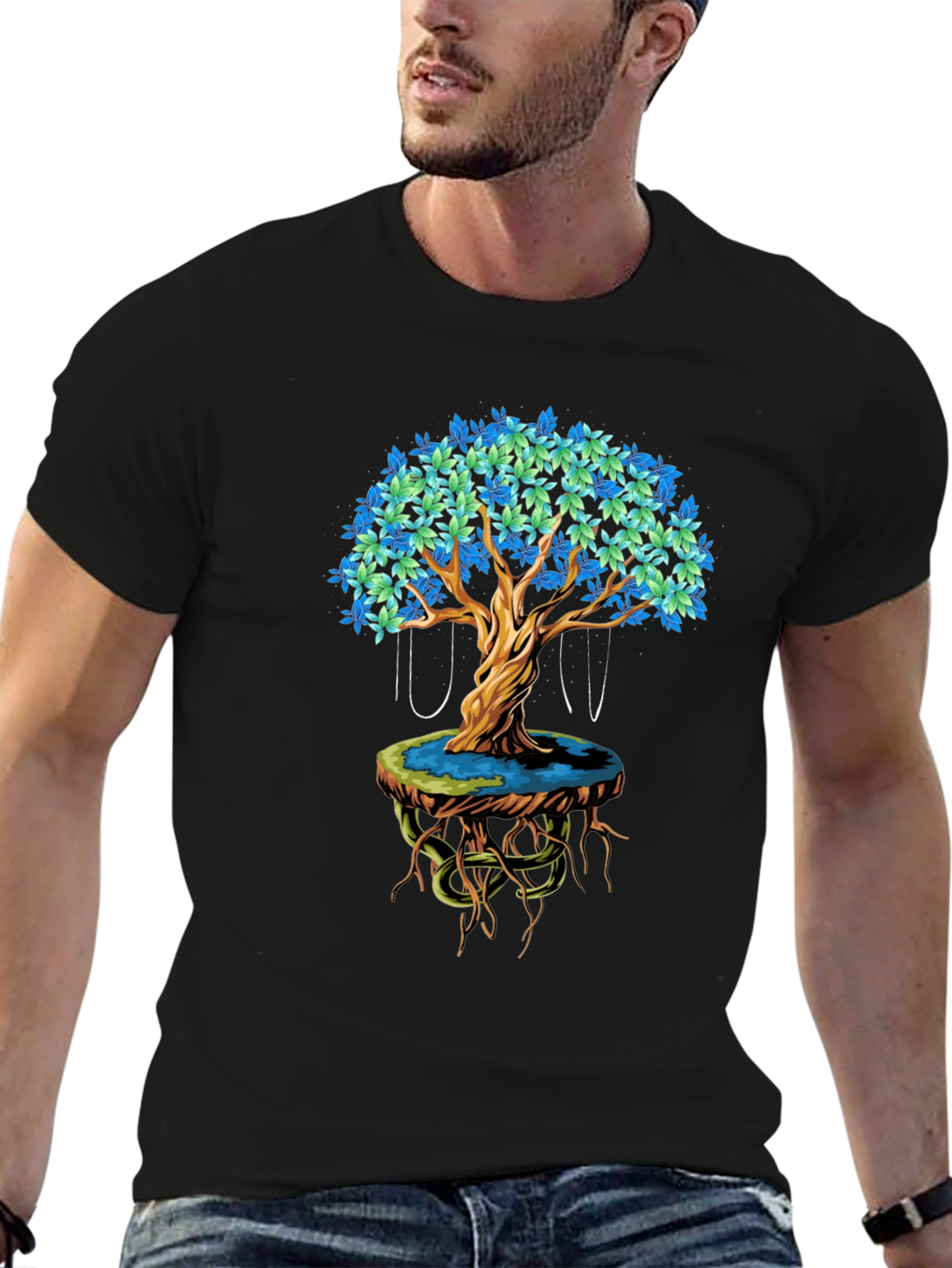 Tree of Life Graphic Tee - Black