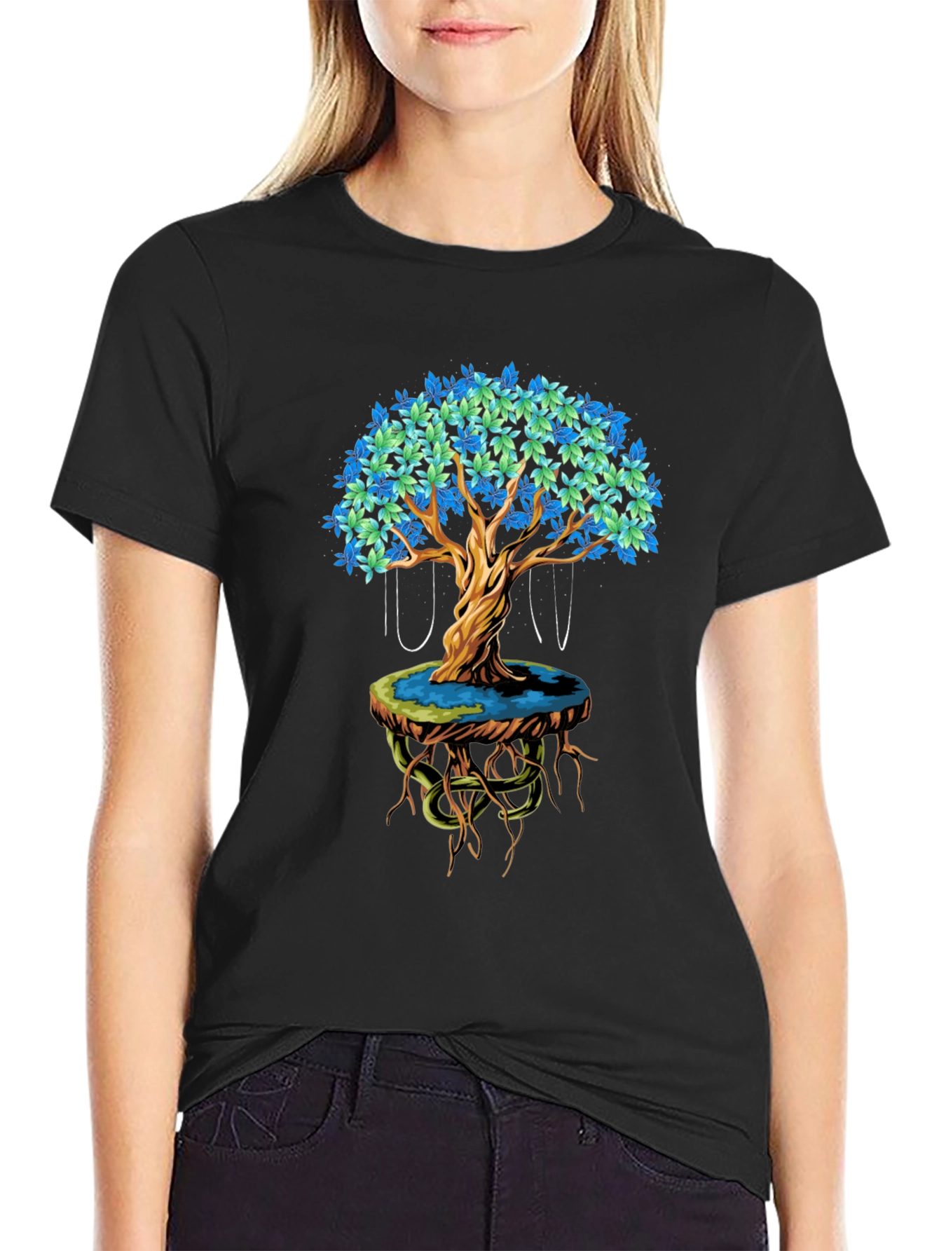 Tree of Life Graphic Tee - Black