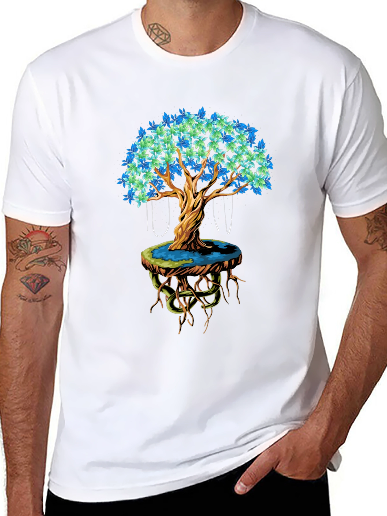 Tree of Life Graphic Tee - Black