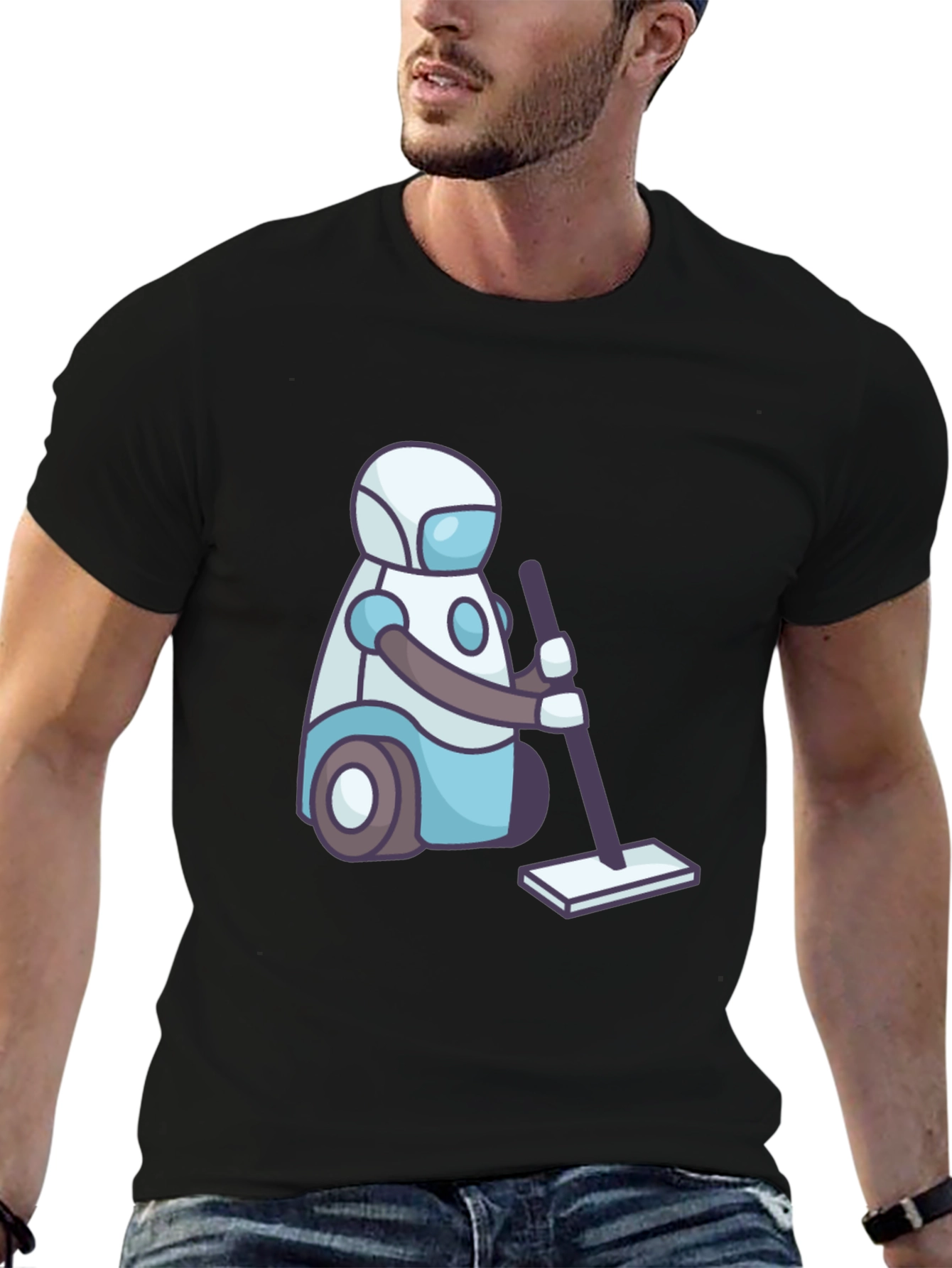 Robot Vacuum T-Shirt - Fun and Unique Design