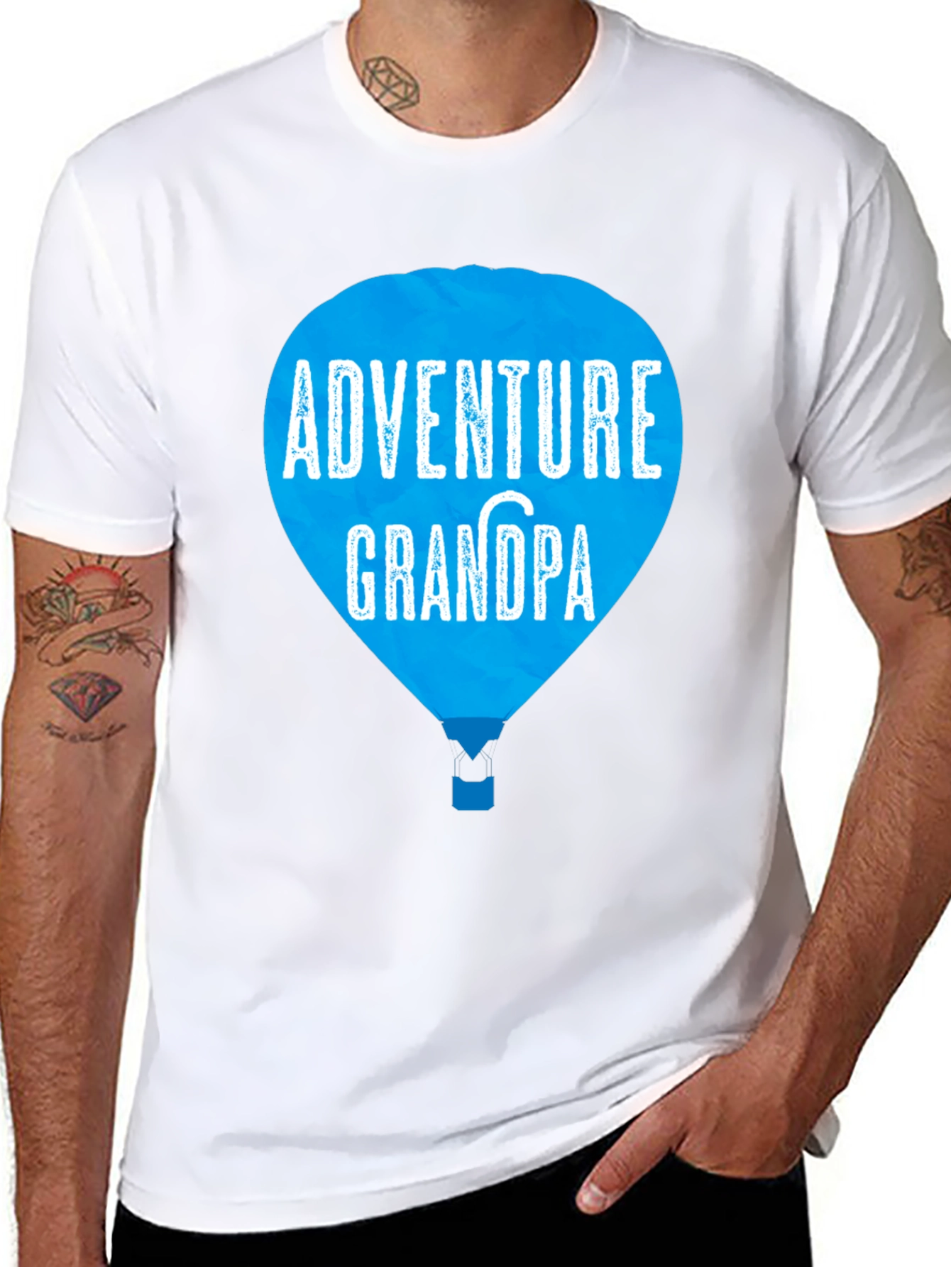 Adventure Grandpa T-Shirt - Travel Loving Grandfather Tee