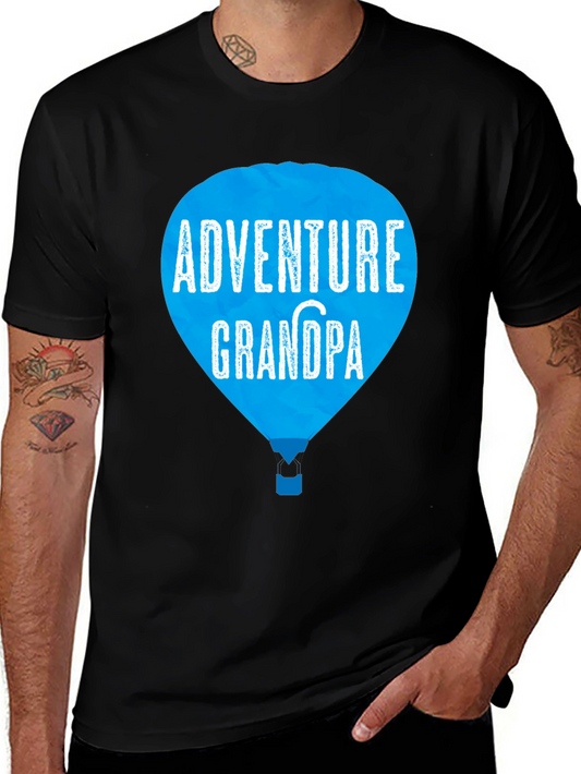 Adventure Grandpa T-Shirt - Travel Loving Grandfather Tee
