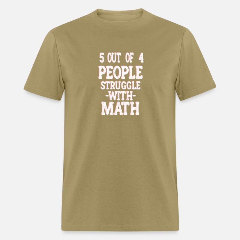 5 Out of 4 People Struggle With Math Teacher