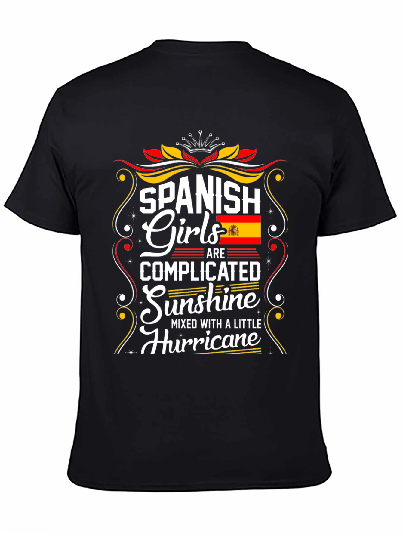 Spanish Girls Sunshine Hurricane Graphic Tee