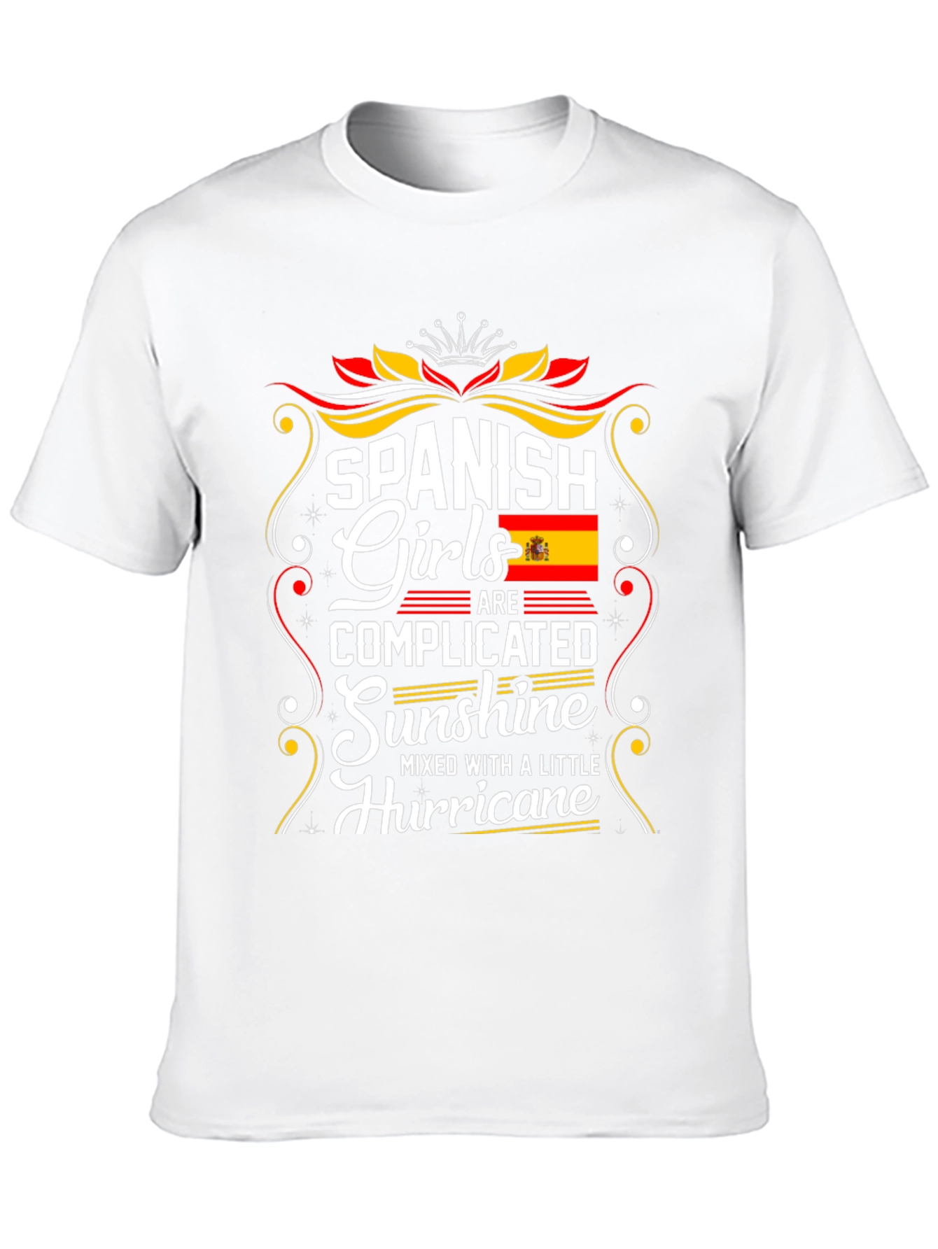 Spanish Girls Sunshine Hurricane Graphic Tee