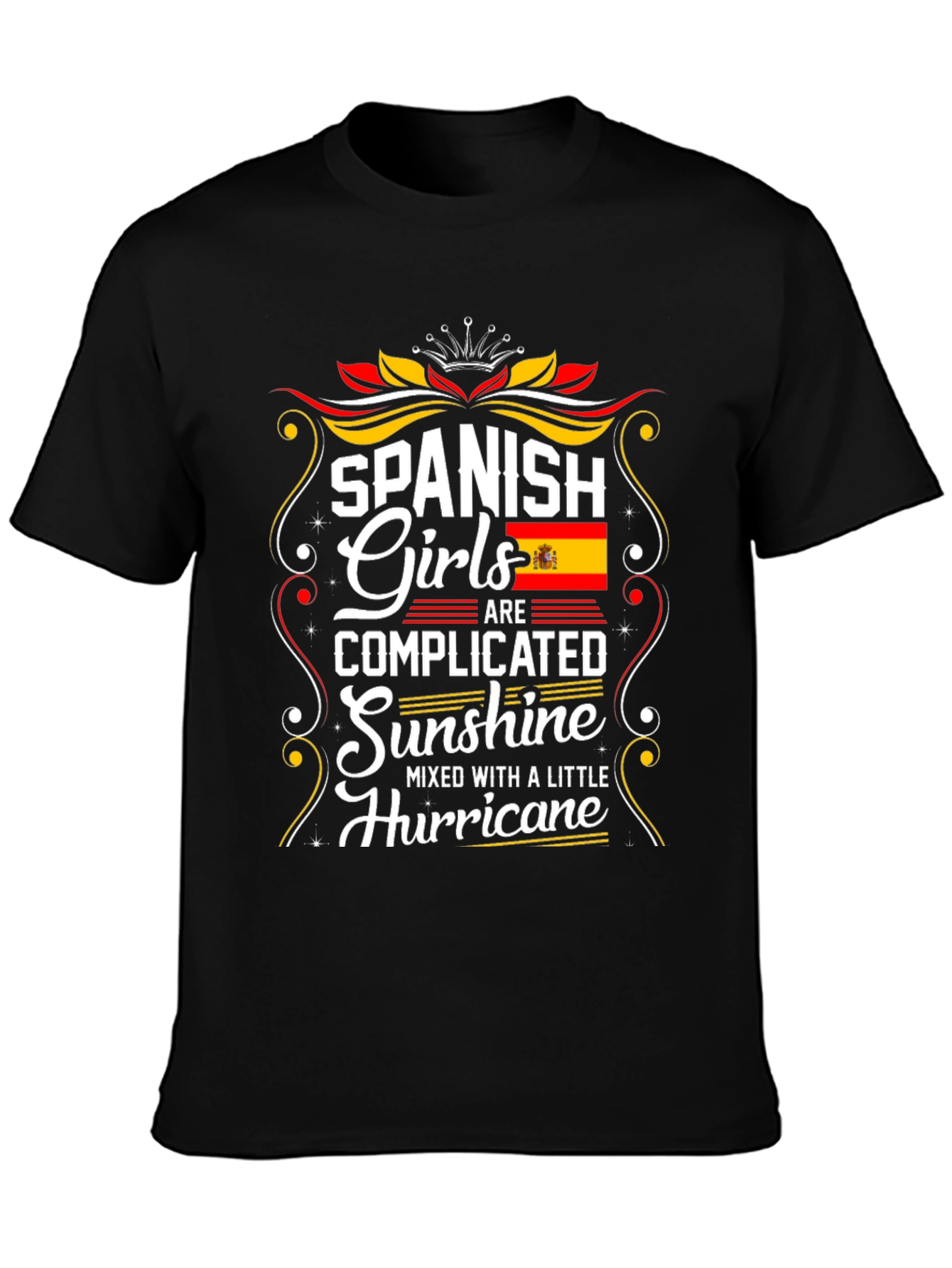 Spanish Girls Sunshine Hurricane Graphic Tee