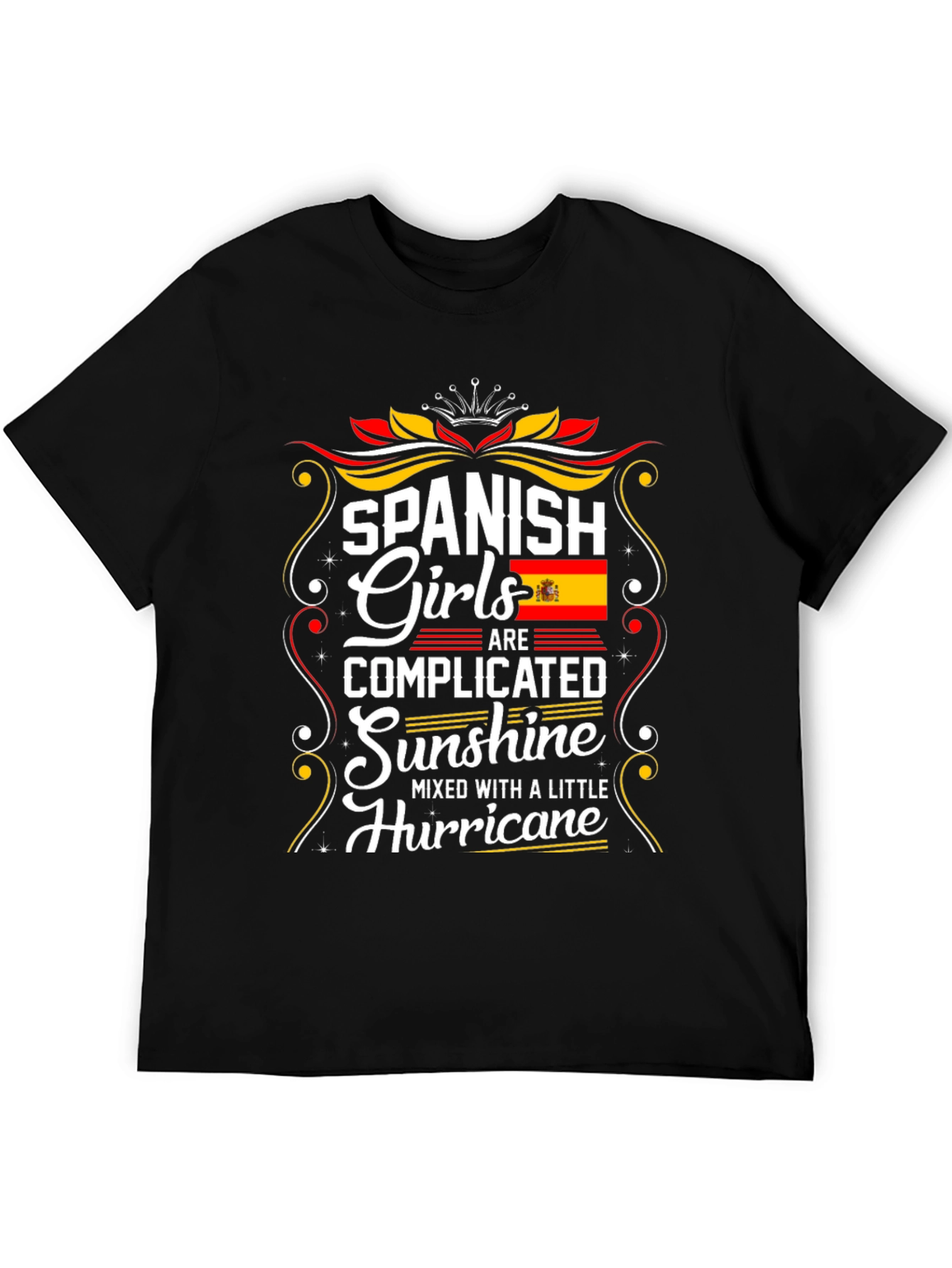Spanish Girls Sunshine Hurricane Graphic Tee