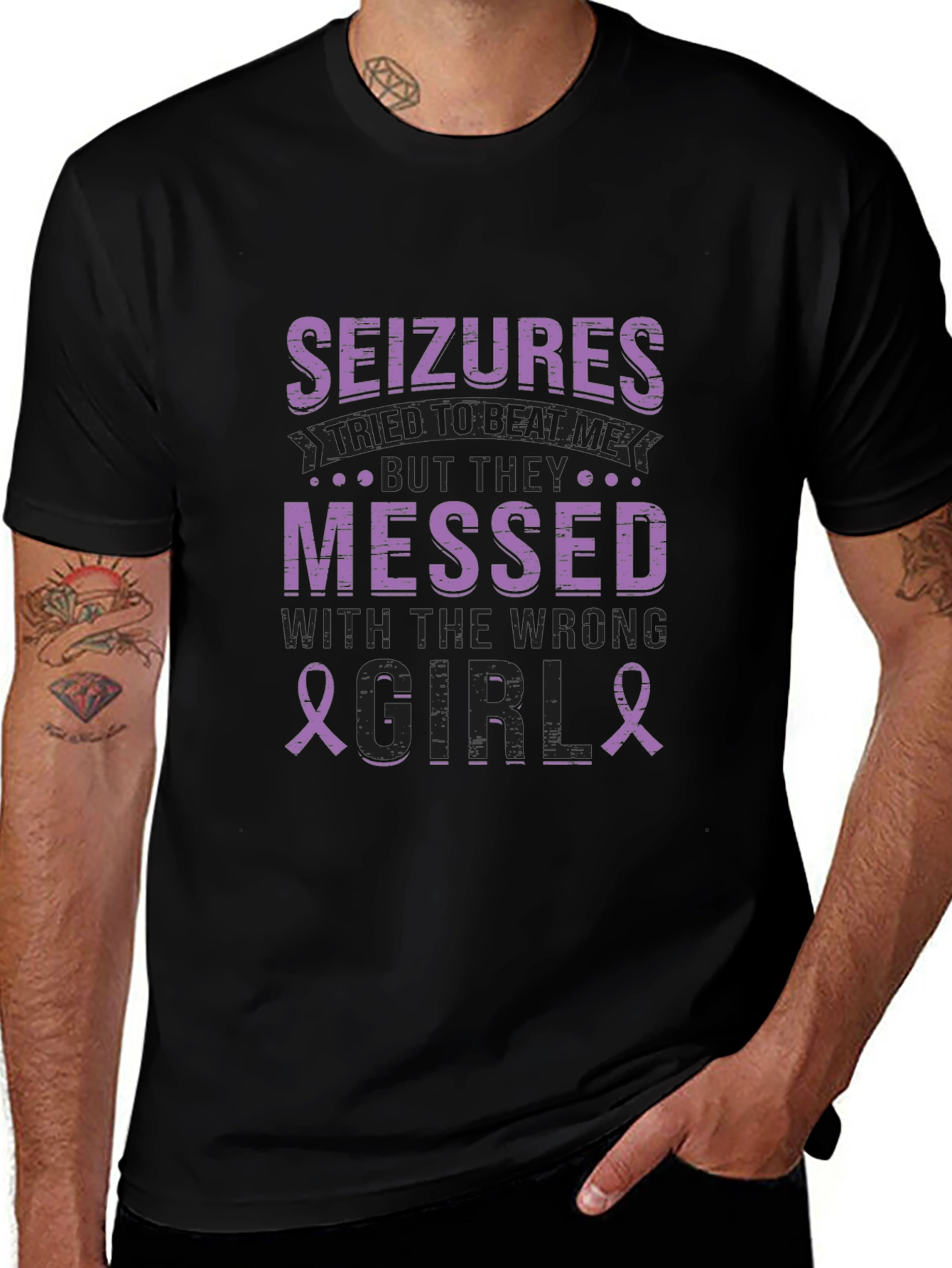 Seizures Messed With the Wrong Girl T-Shirt