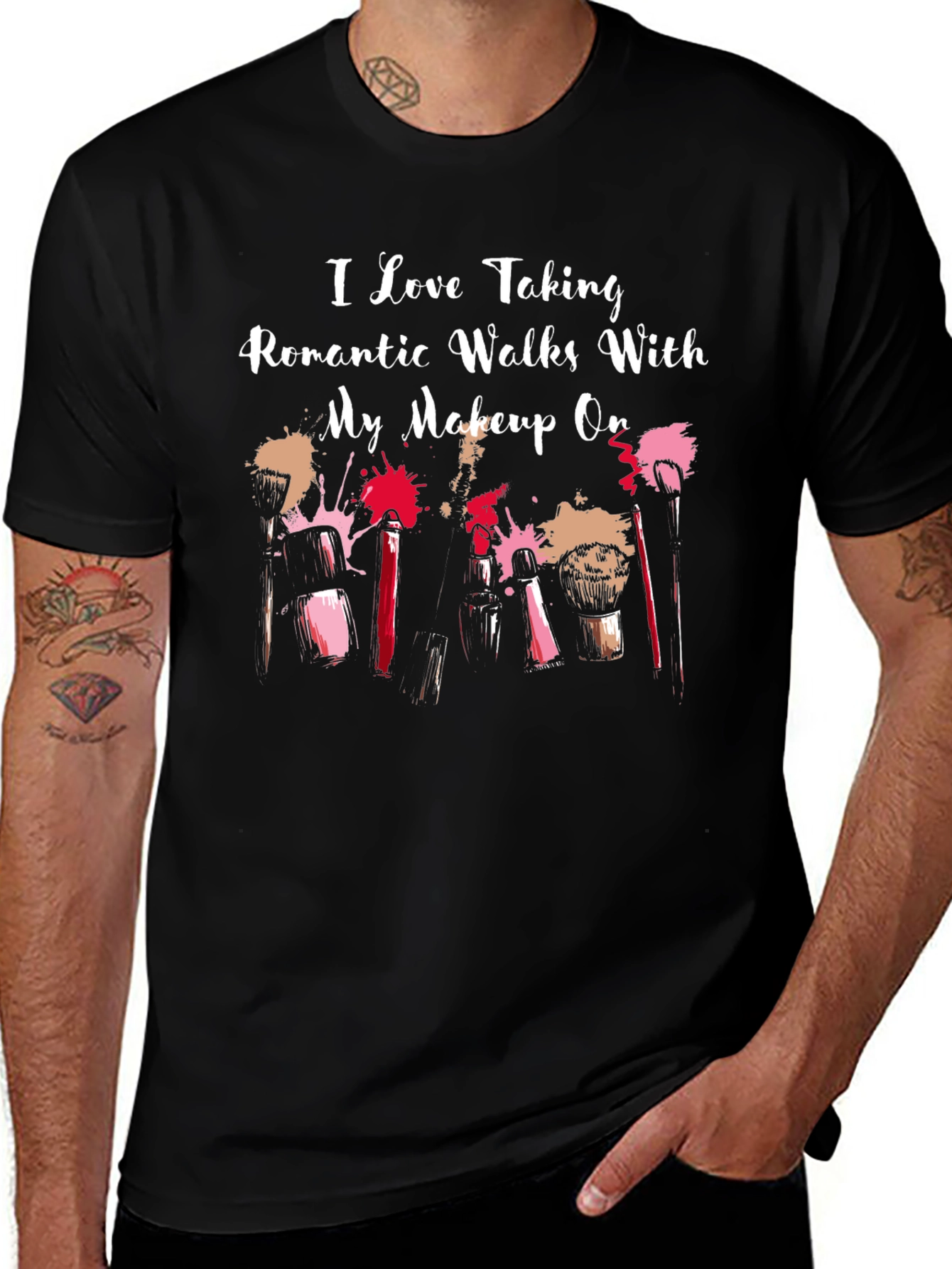 Makeup Lovers T-Shirt - Romantic Walks