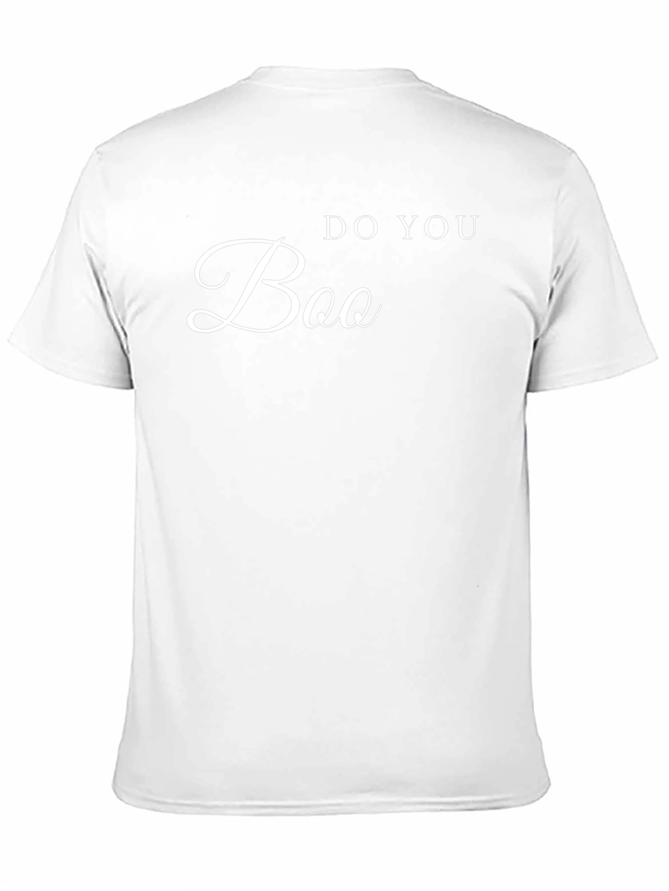 Do You Boo Funny Graphic Tee - Black T-Shirt