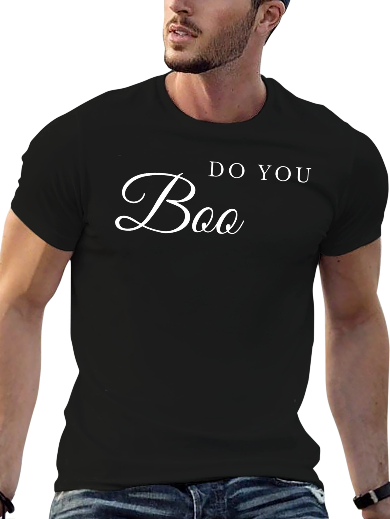 Do You Boo Funny Graphic Tee - Black T-Shirt