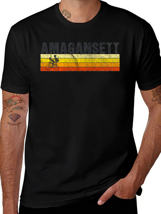Amagansett Retro Cycling T-Shirt