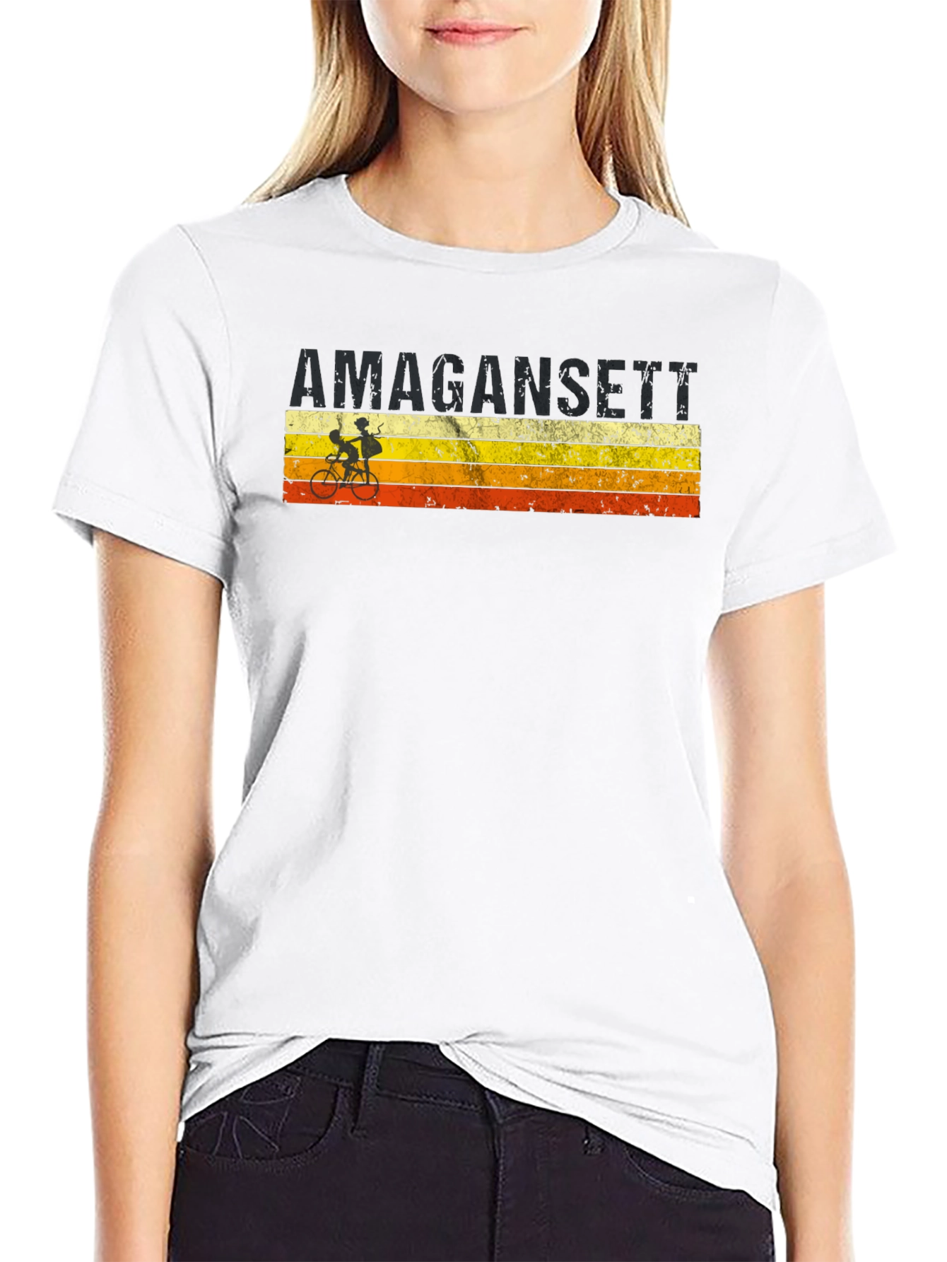 Amagansett Retro Cycling T-Shirt