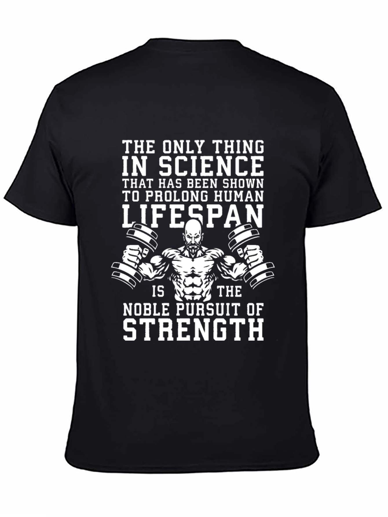 Science of Strength Black T-Shirt