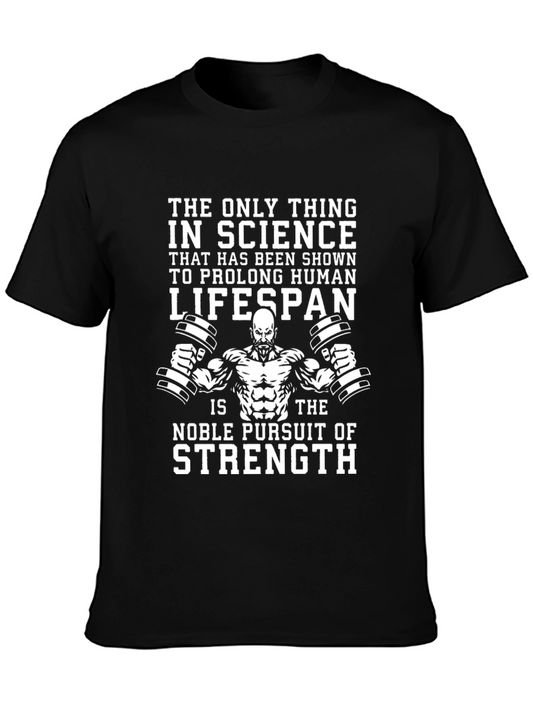 Science of Strength Black T-Shirt