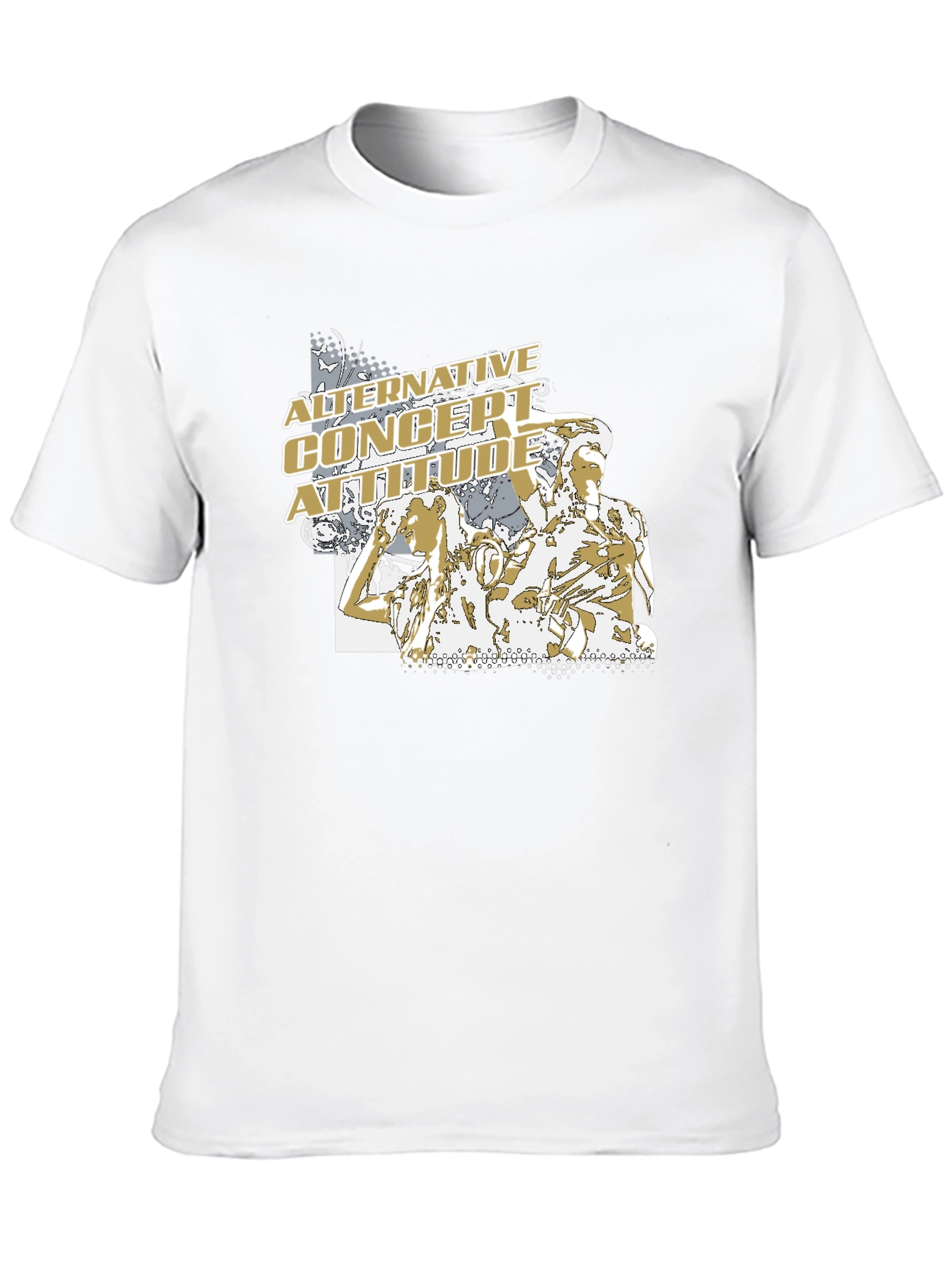 Alternative Concert Attitude Graphic T-Shirt