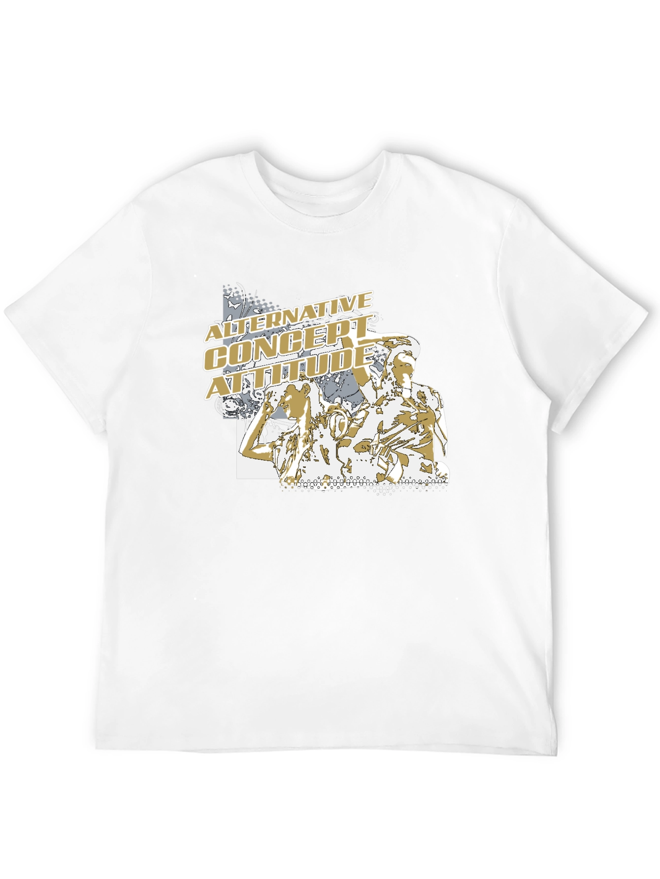 Alternative Concert Attitude Graphic T-Shirt