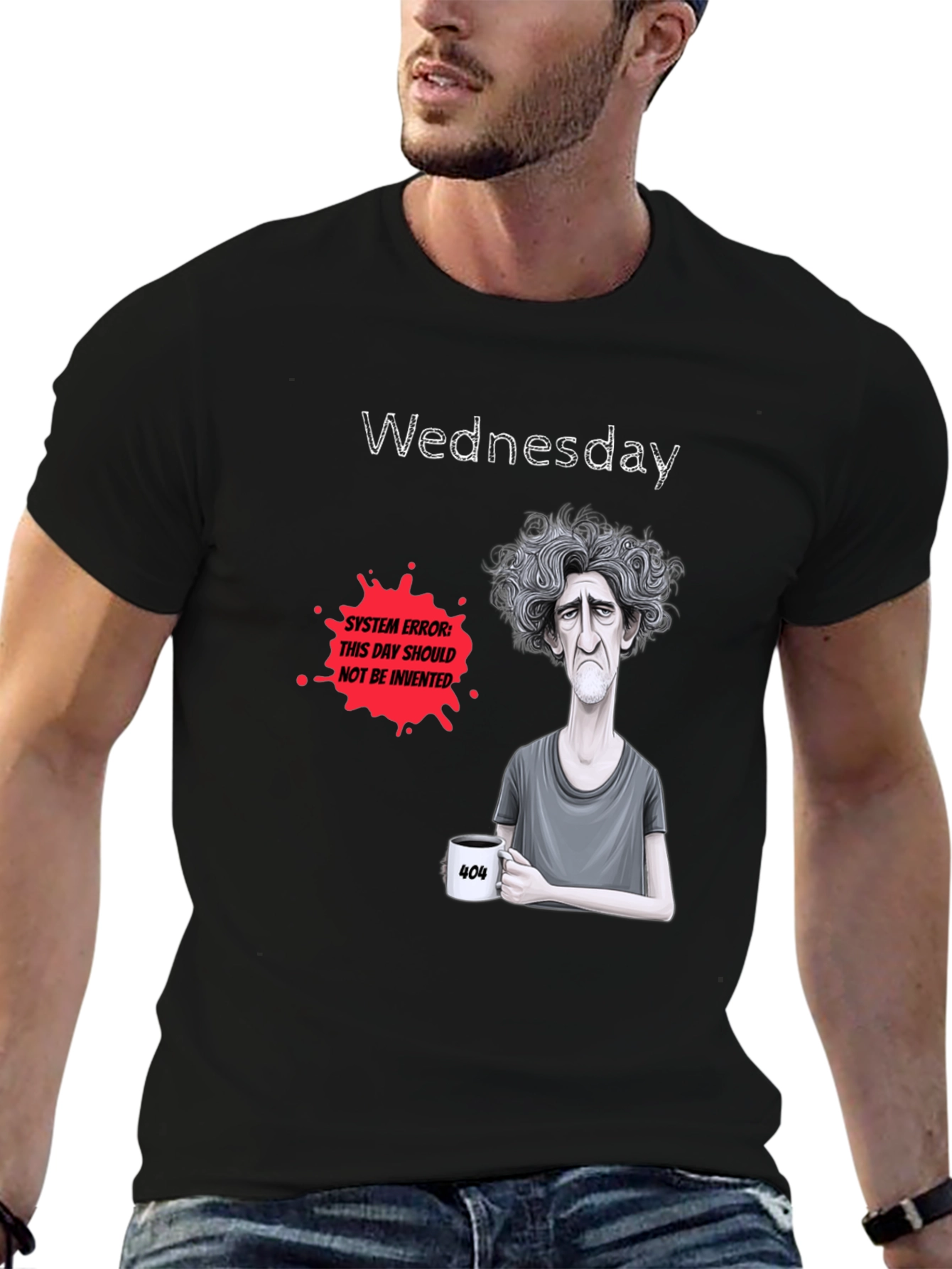 Wednesday System Error Tee