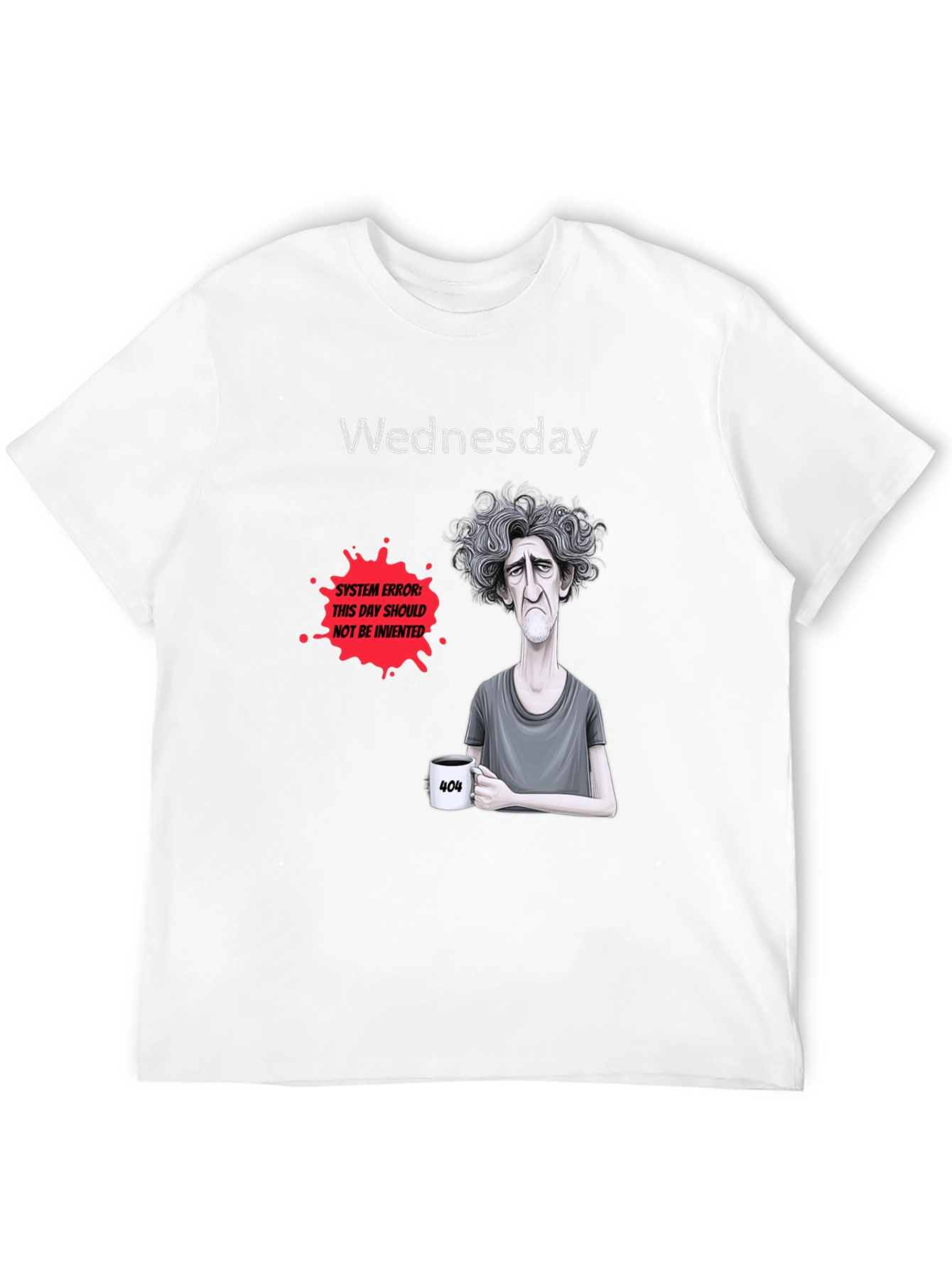 Wednesday System Error Tee