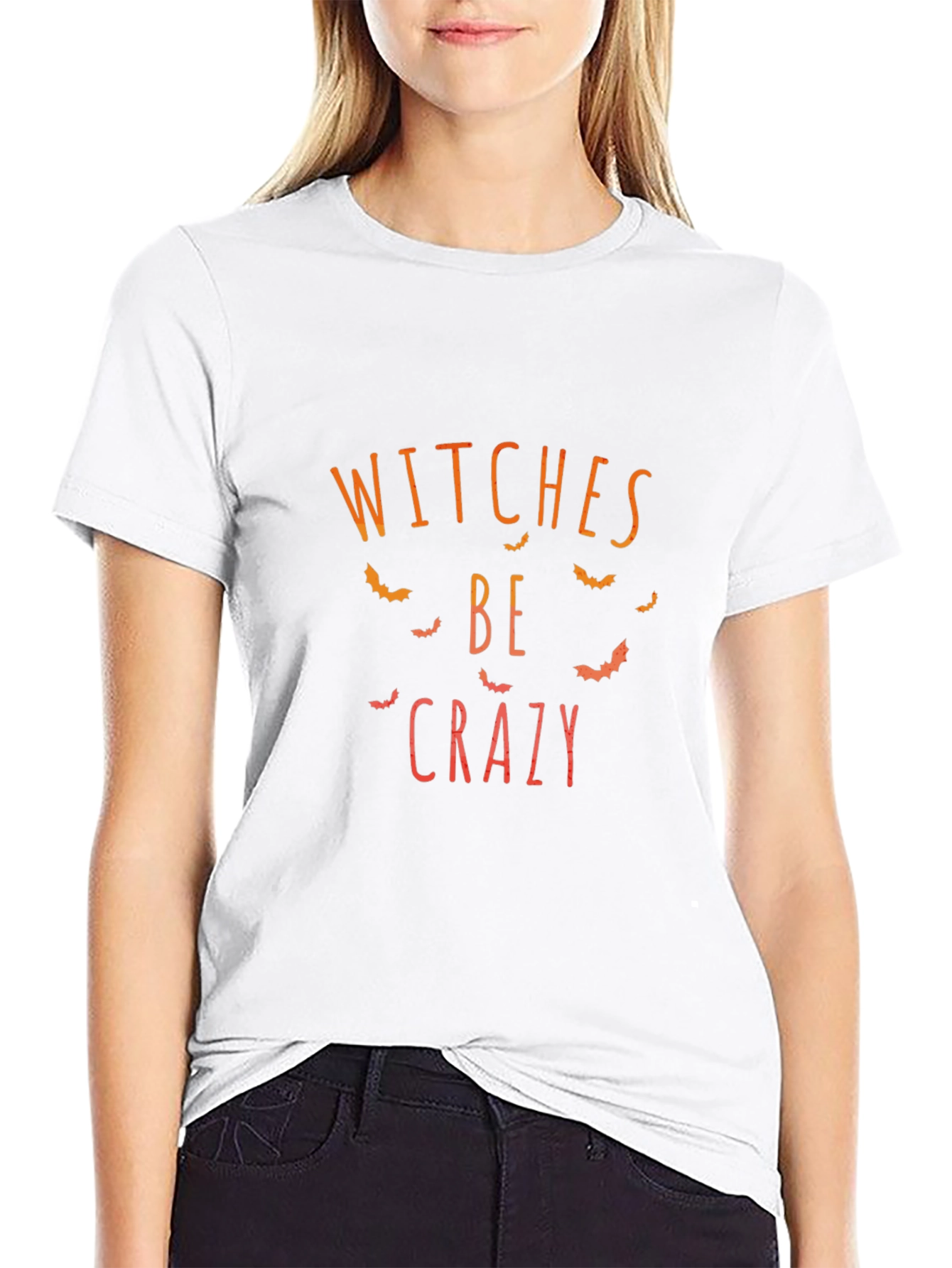 Witches Be Crazy Halloween T-Shirt Black