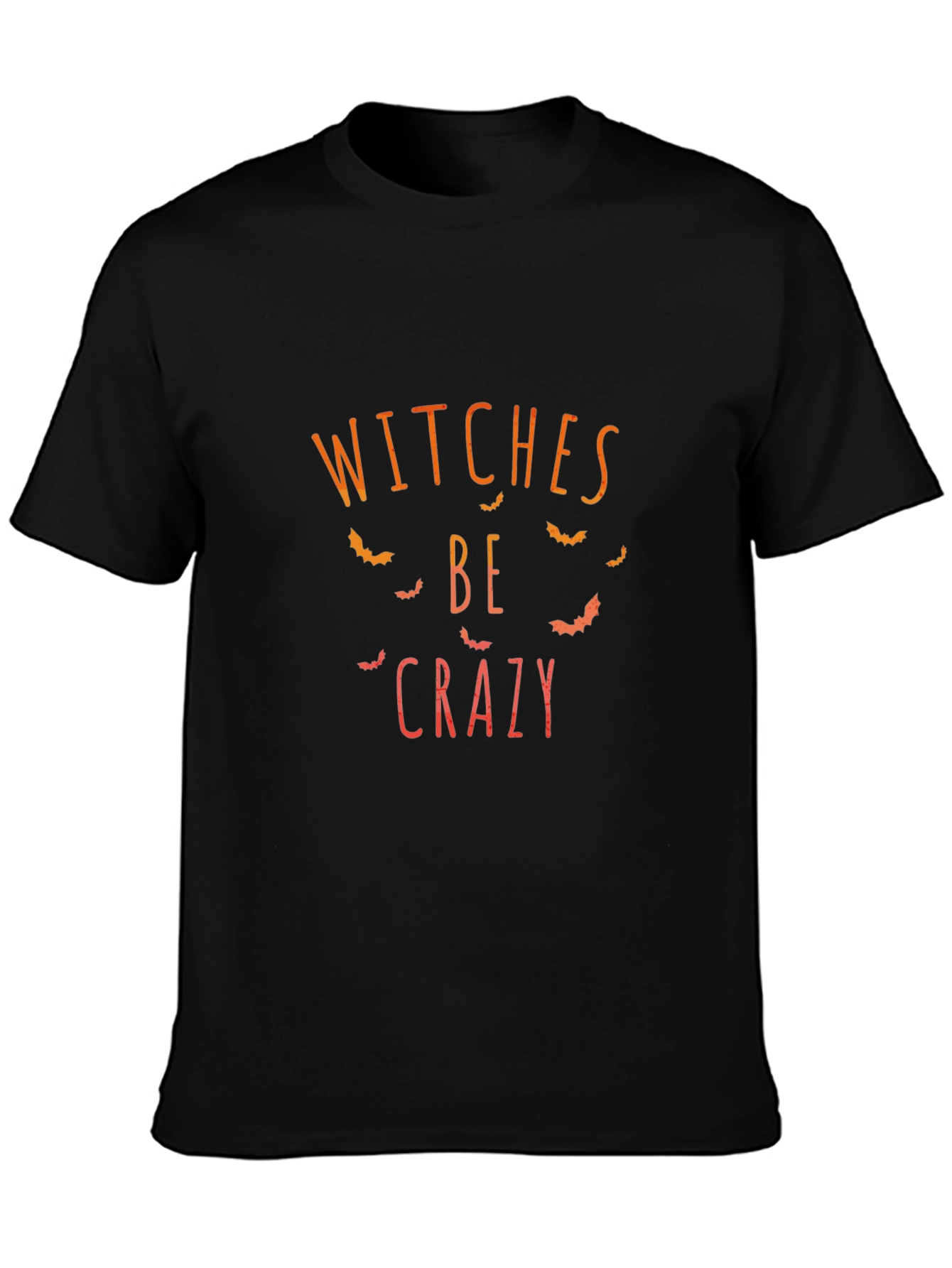 Witches Be Crazy Halloween T-Shirt Black