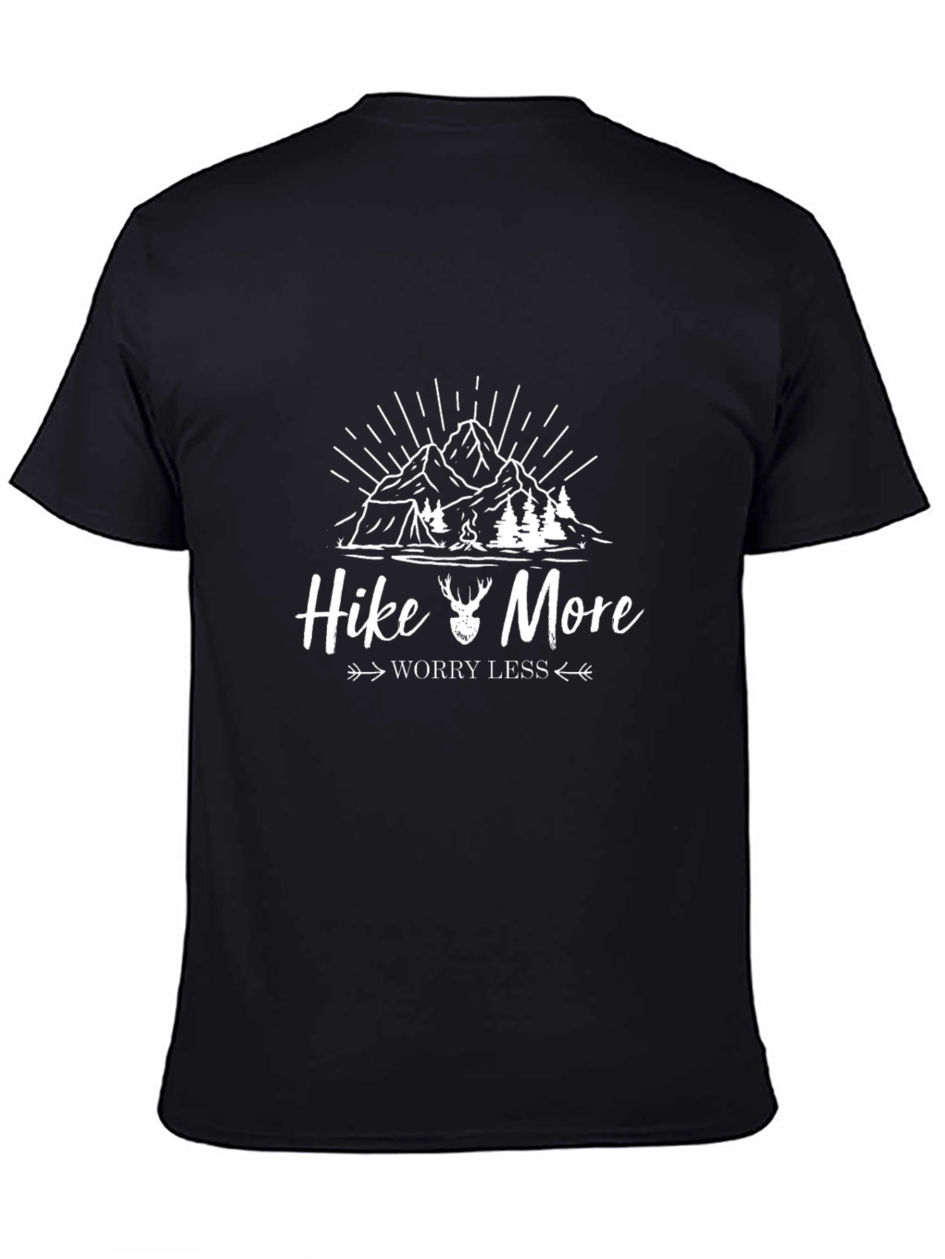 Hike More Worry Less Graphic Tee