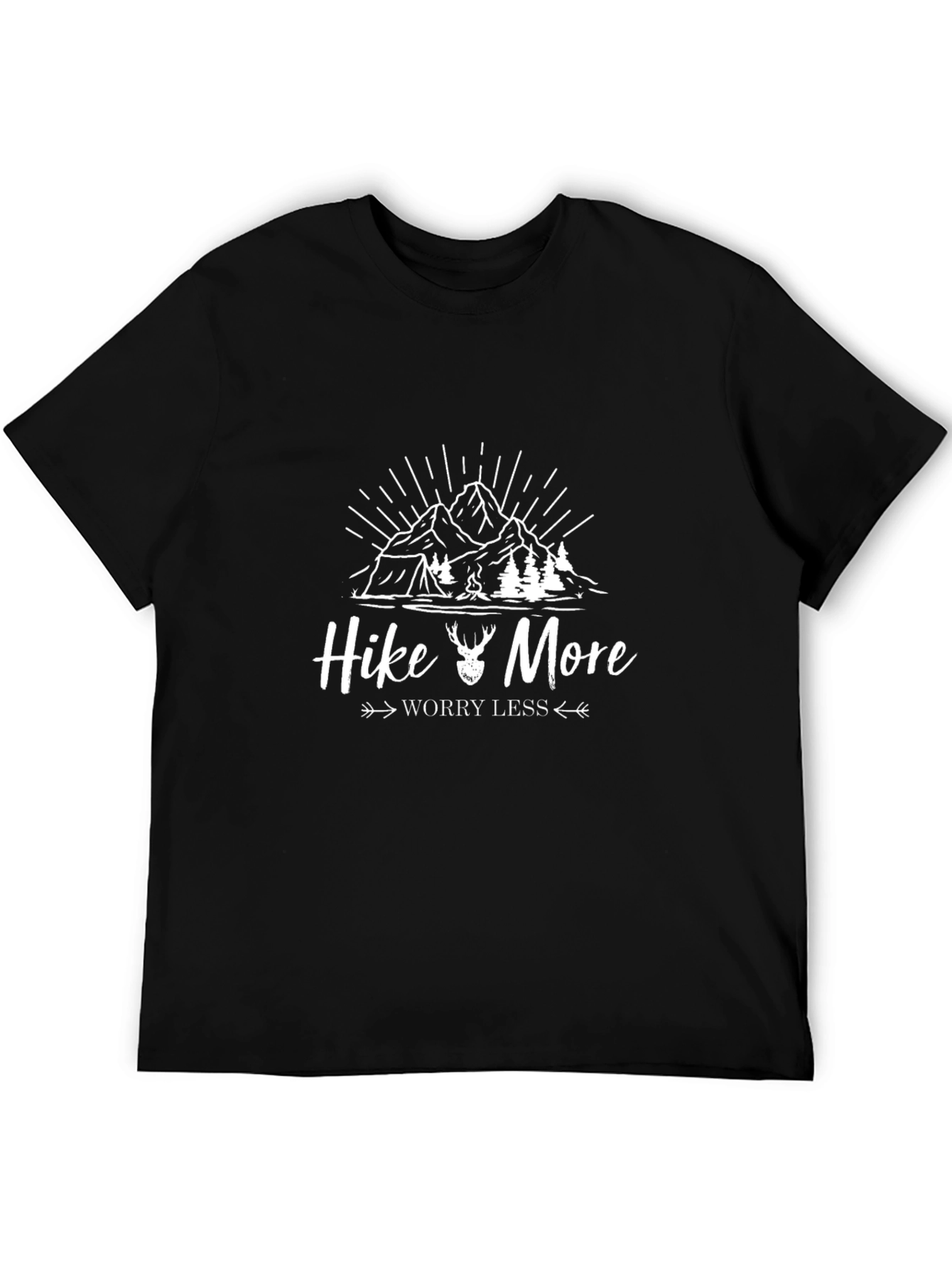 Hike More Worry Less Graphic Tee