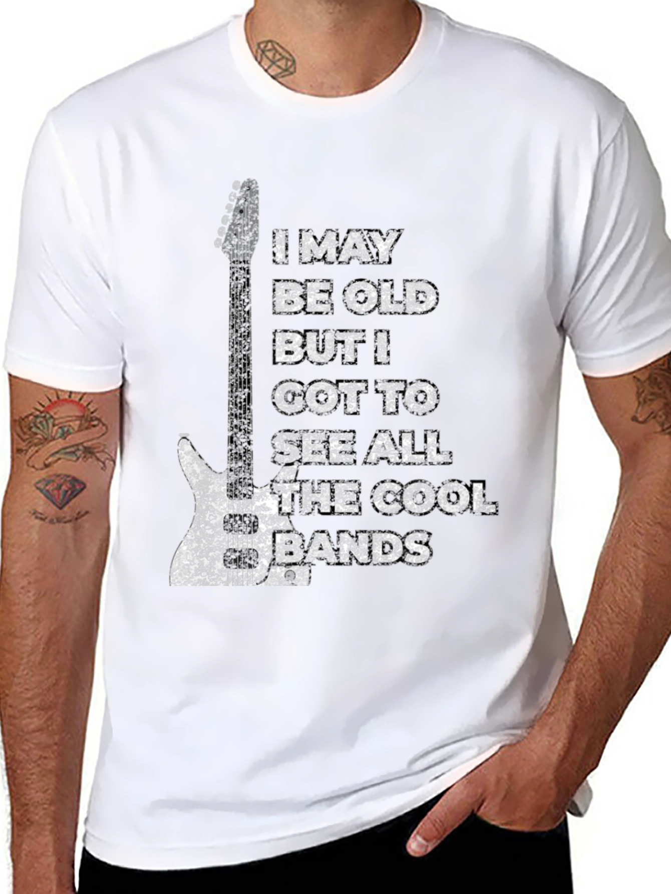 Cool Bands Graphic T-Shirt
