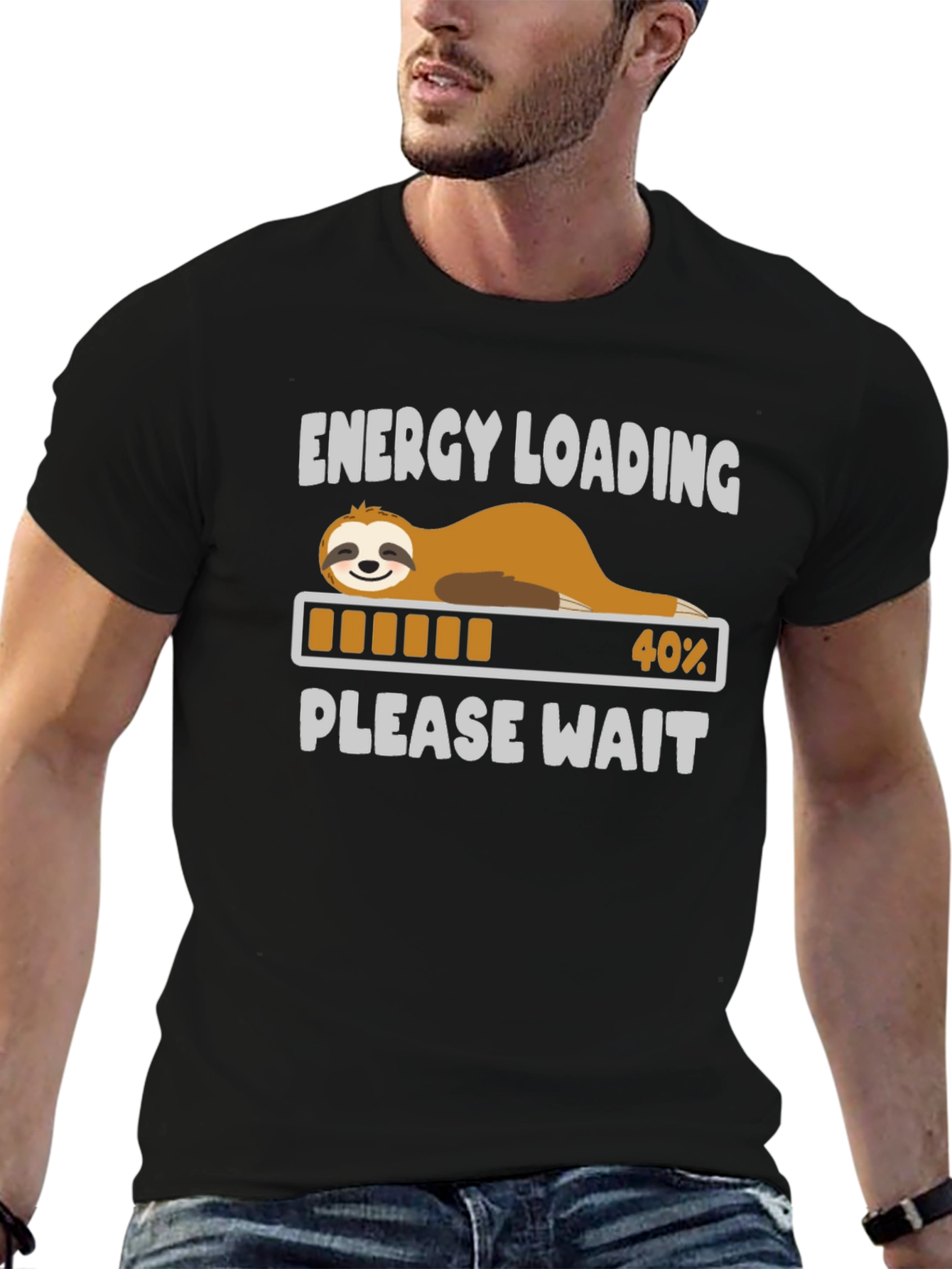 Energy Loading Sloth T-Shirt