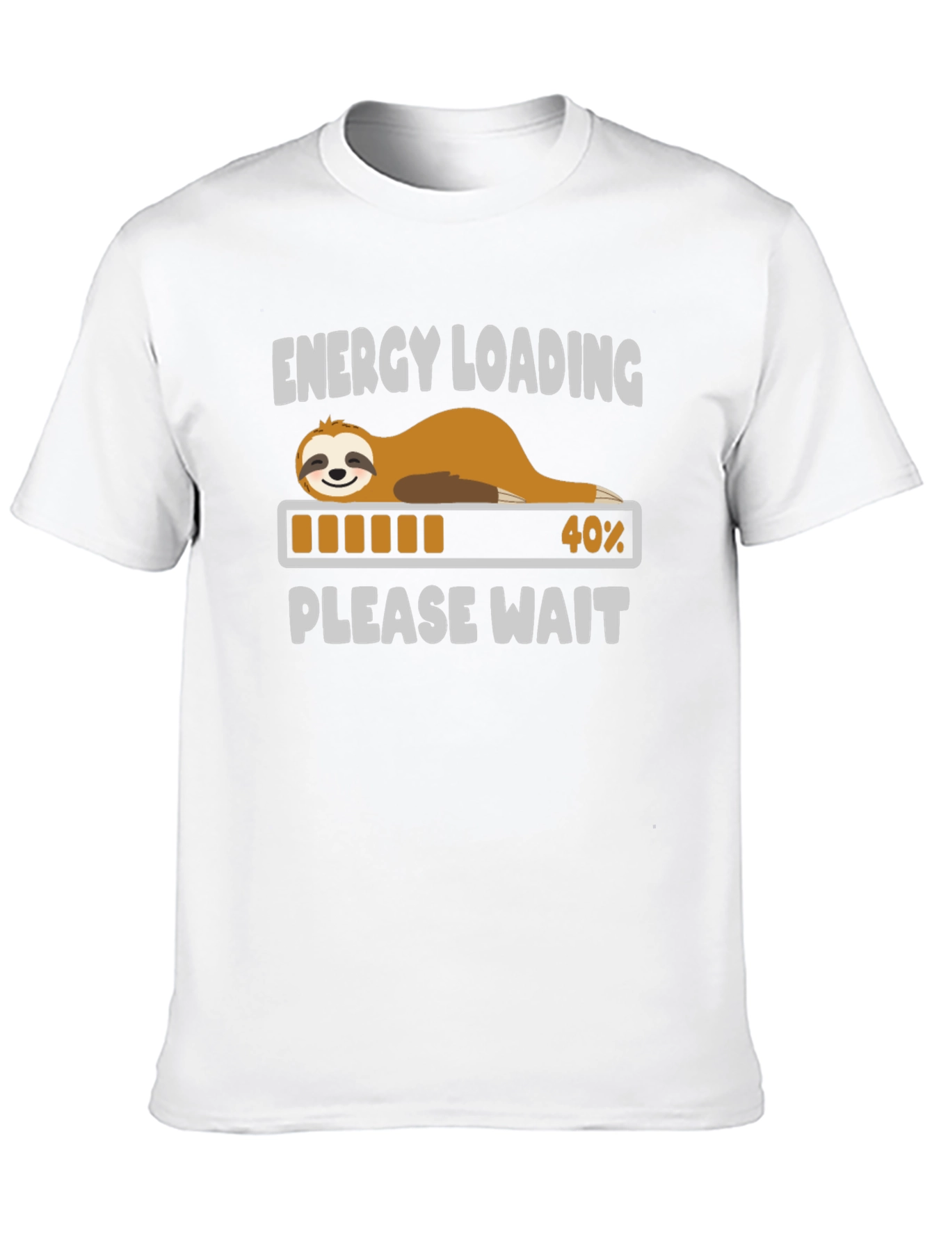 Energy Loading Sloth T-Shirt