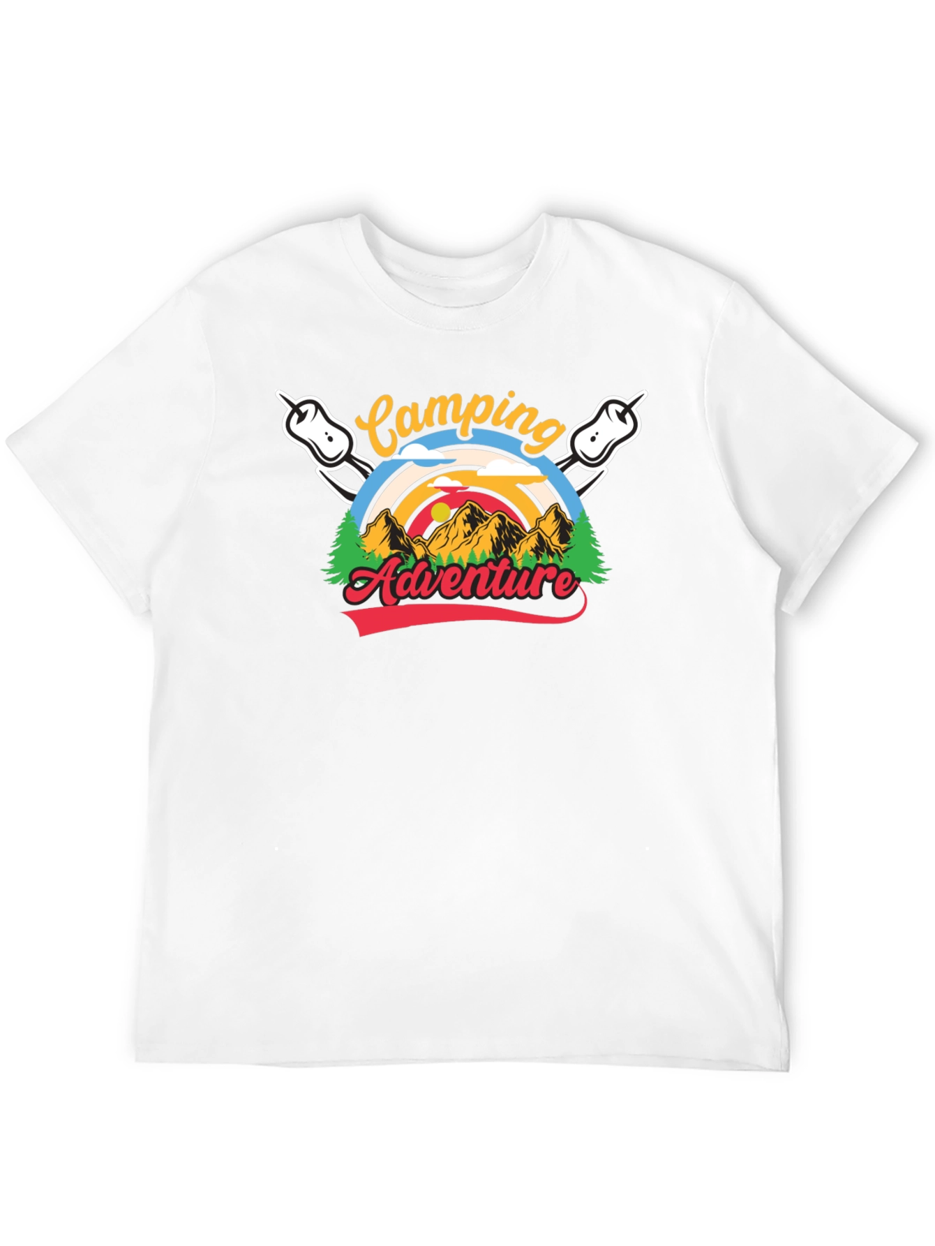 Camping Adventure Graphic T-Shirt