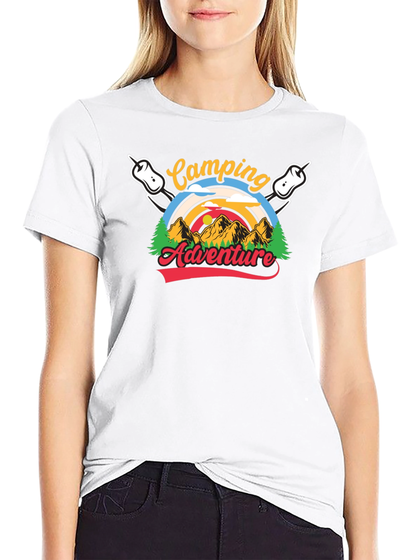 Camping Adventure Graphic T-Shirt