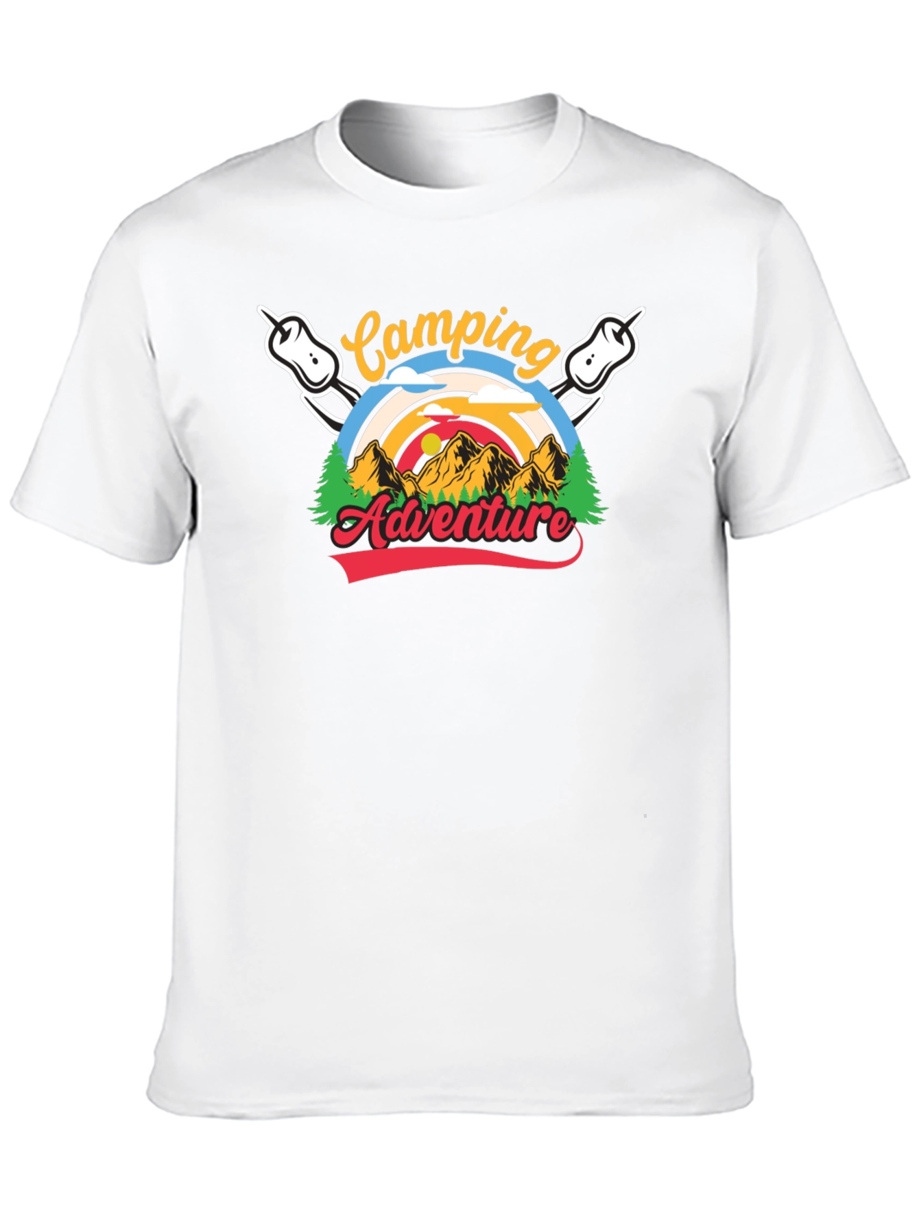 Camping Adventure Graphic T-Shirt