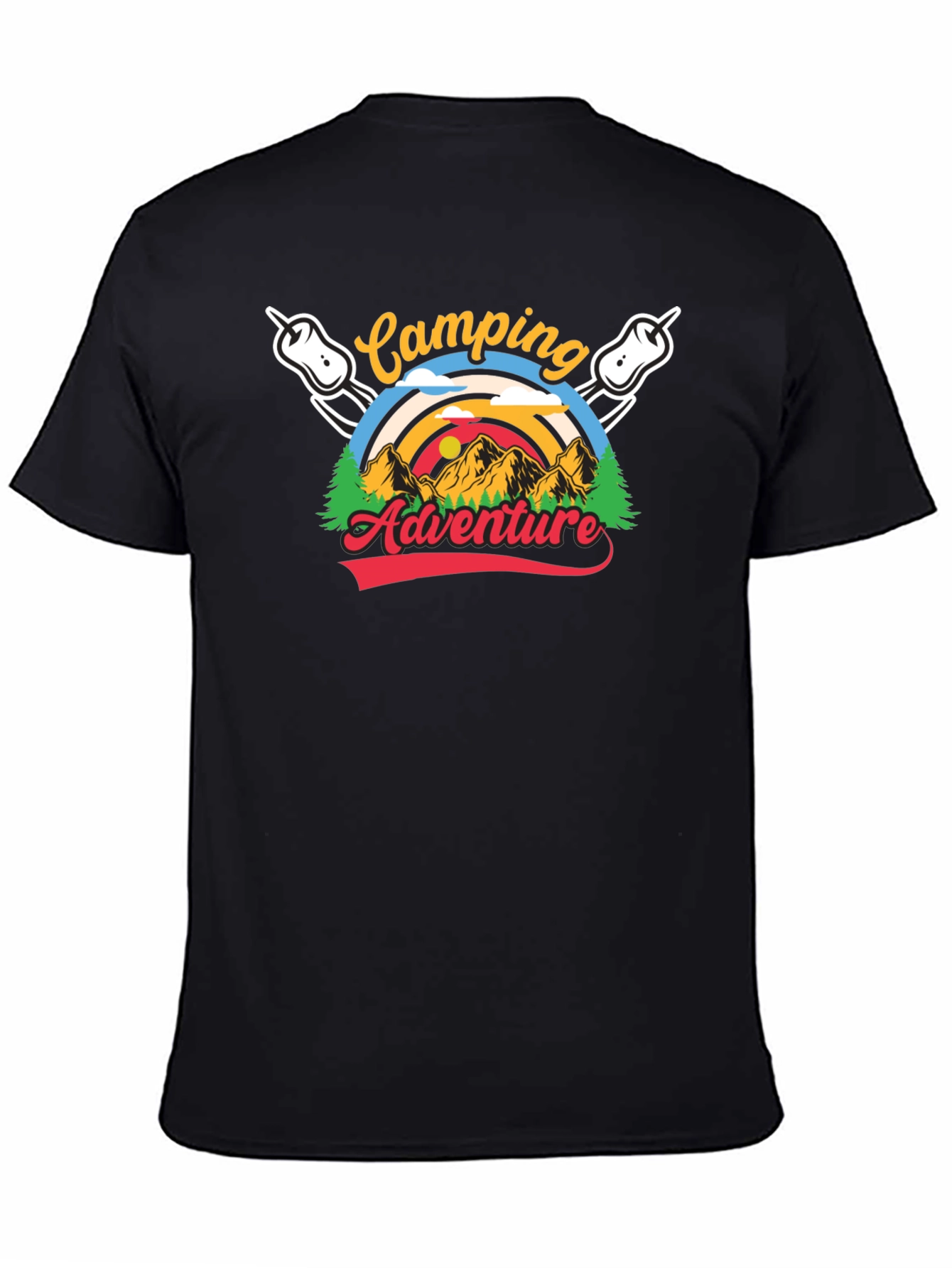 Camping Adventure Graphic T-Shirt