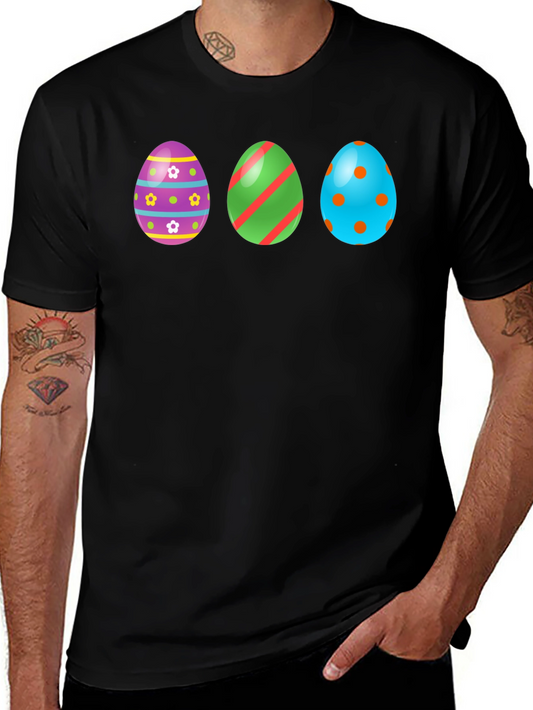 Easter Egg Pattern T-Shirt
