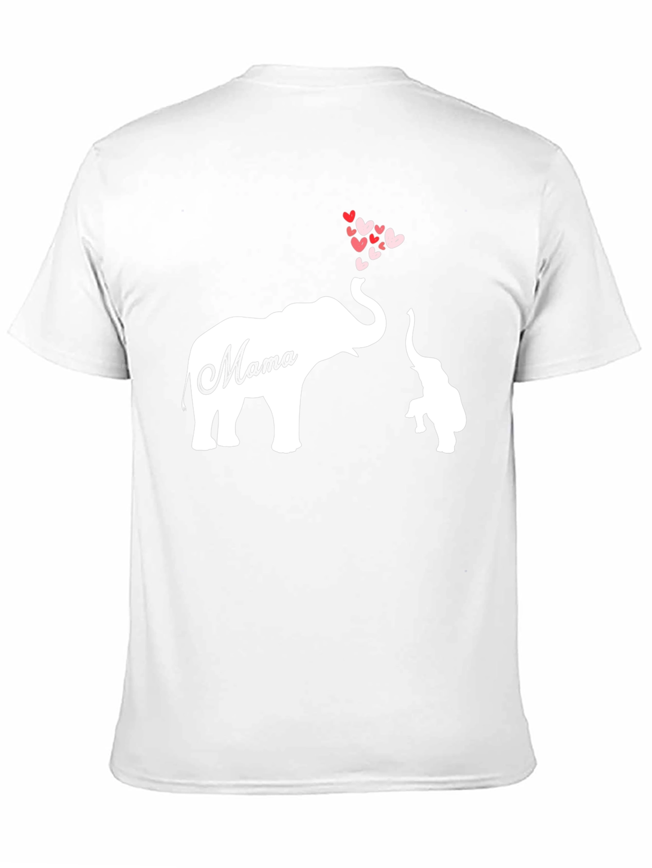 Mama Elephant Heart T-Shirt