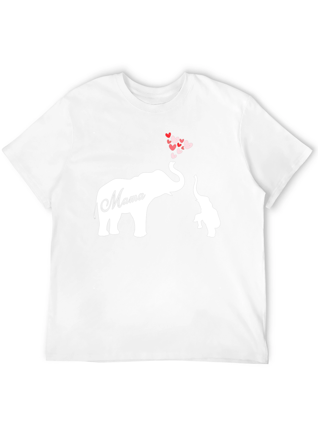 Mama Elephant Heart T-Shirt