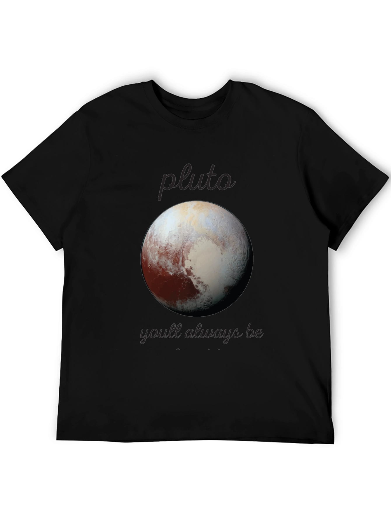 Pluto Planet Graphic Tee - Space Lover Shirt