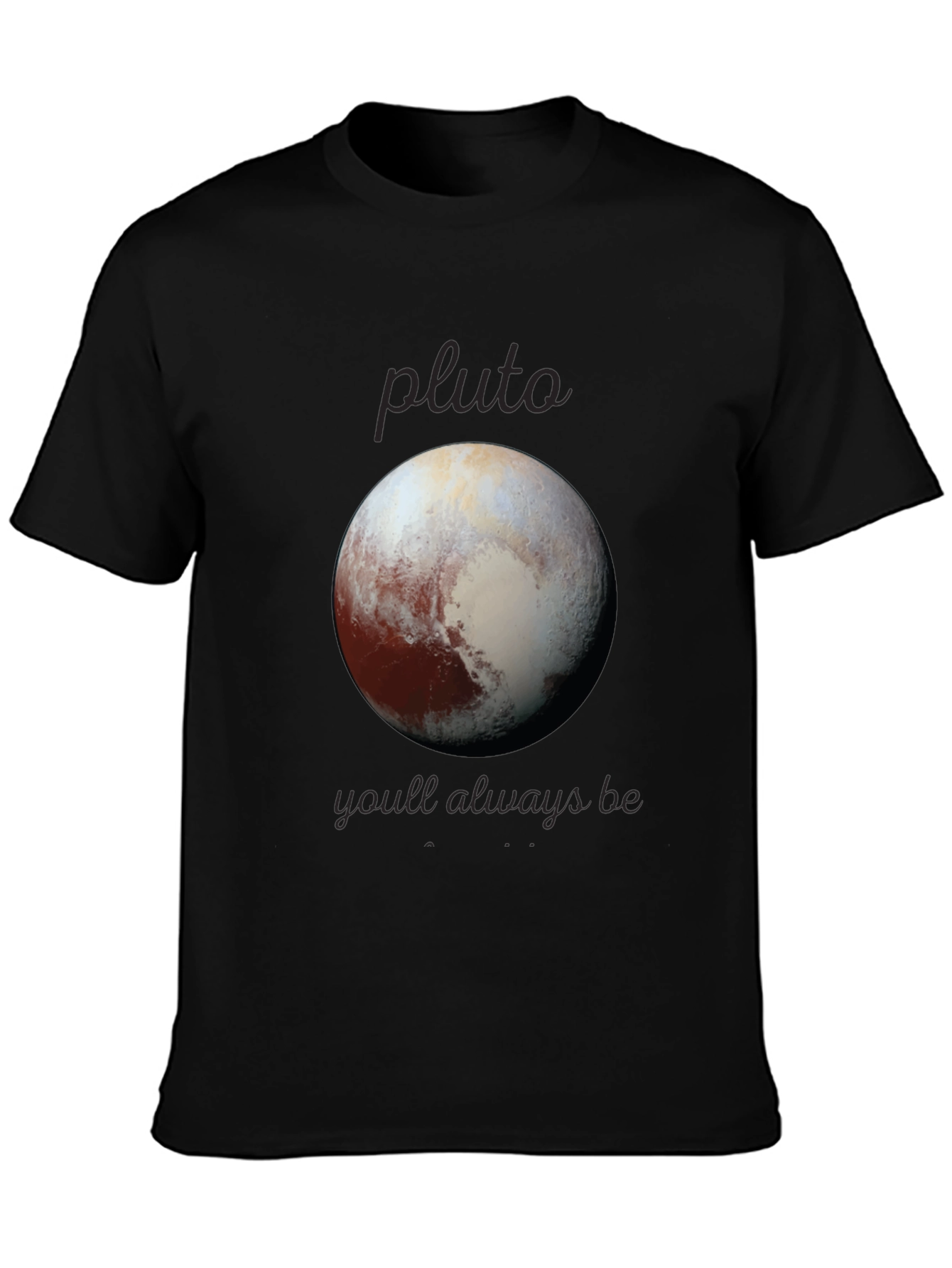 Pluto Planet Graphic Tee - Space Lover Shirt