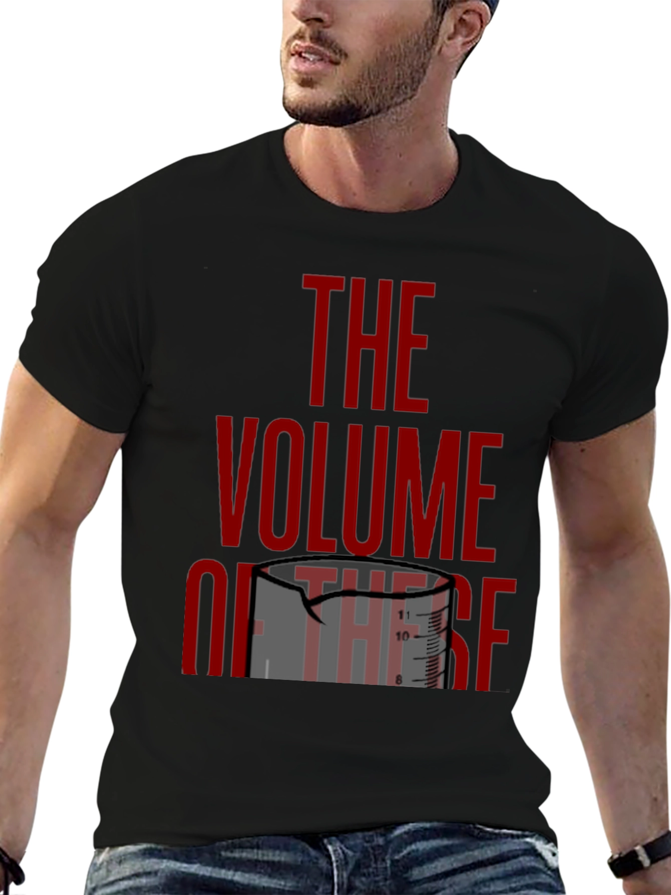 The Volume Of These Funny Science T-Shirt